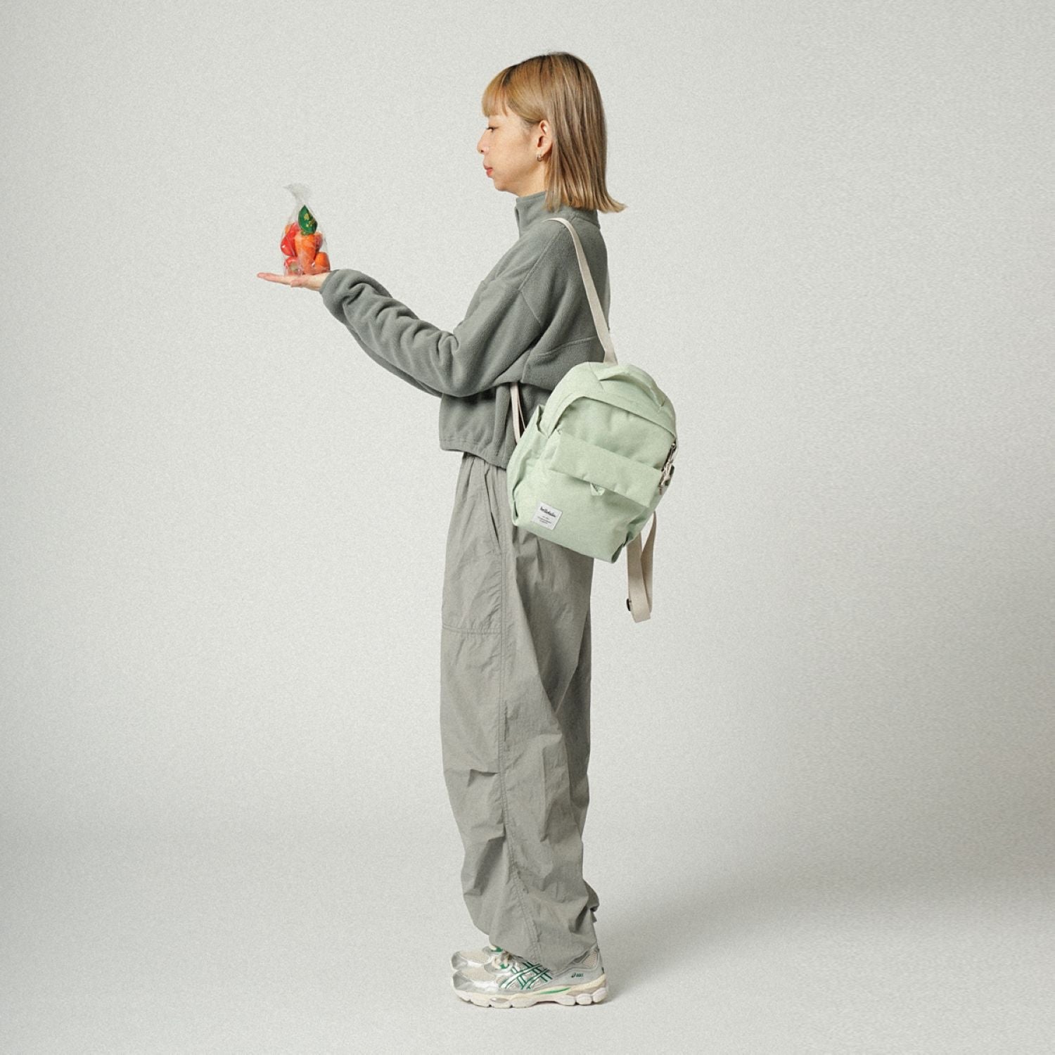 Hellolulu Carter Jr. Mini Daypack Recycled (Mint Green)
