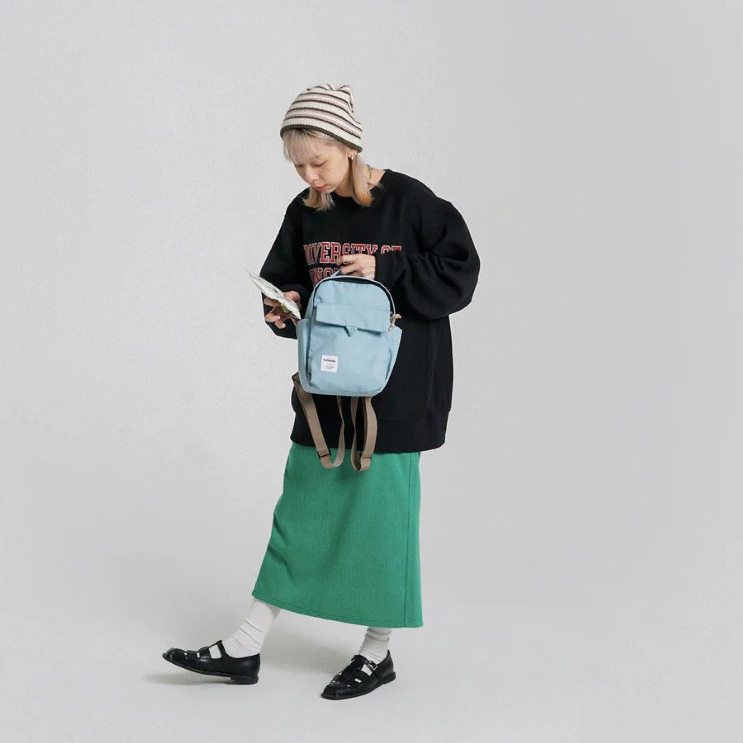 Hellolulu Carter Jr. Mini Daypack Recycled (Tropical Blue)
