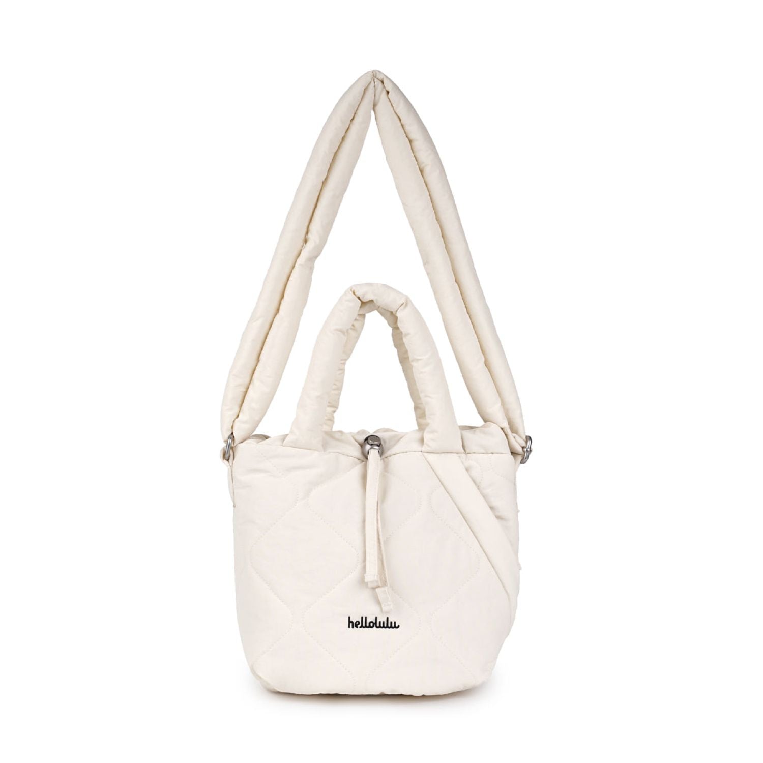 Hellolulu Clio 2 Sided Shoulder Bag S (Ivory White)