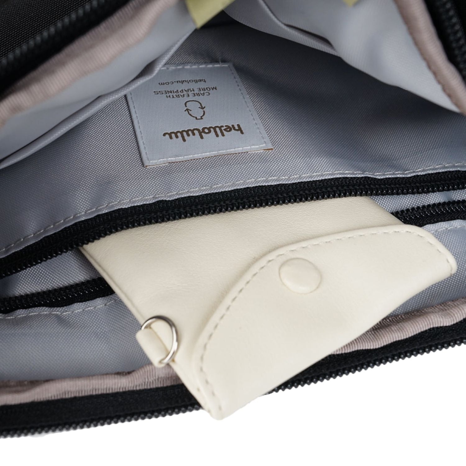 Hellolulu Cora 3-Way Sling Bag (Flat Black)