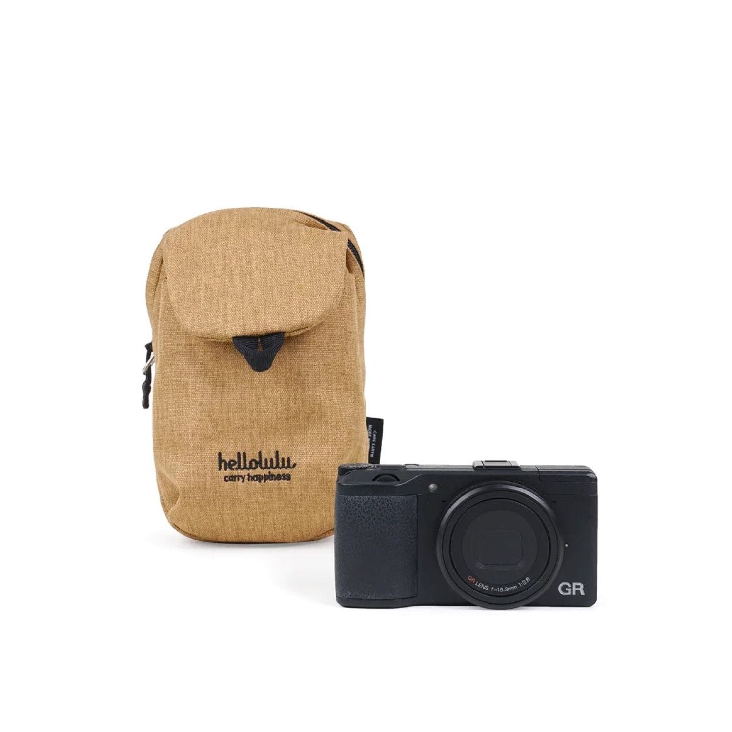 Hellolulu Dale Compact Camera Bag (S) Recycled (Teak Brown)