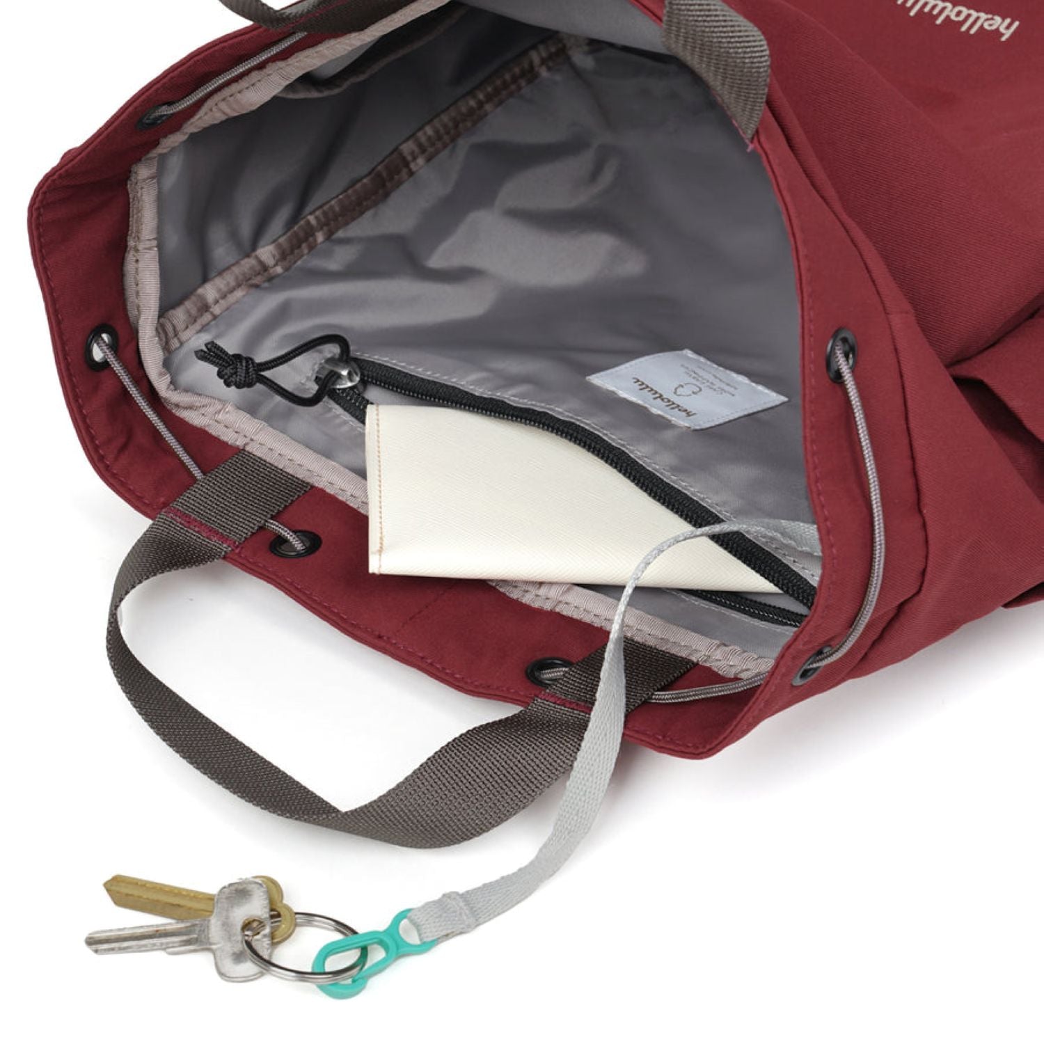 Hellolulu Emma Mini Everyday Totepack Recycled (Berry Wine)