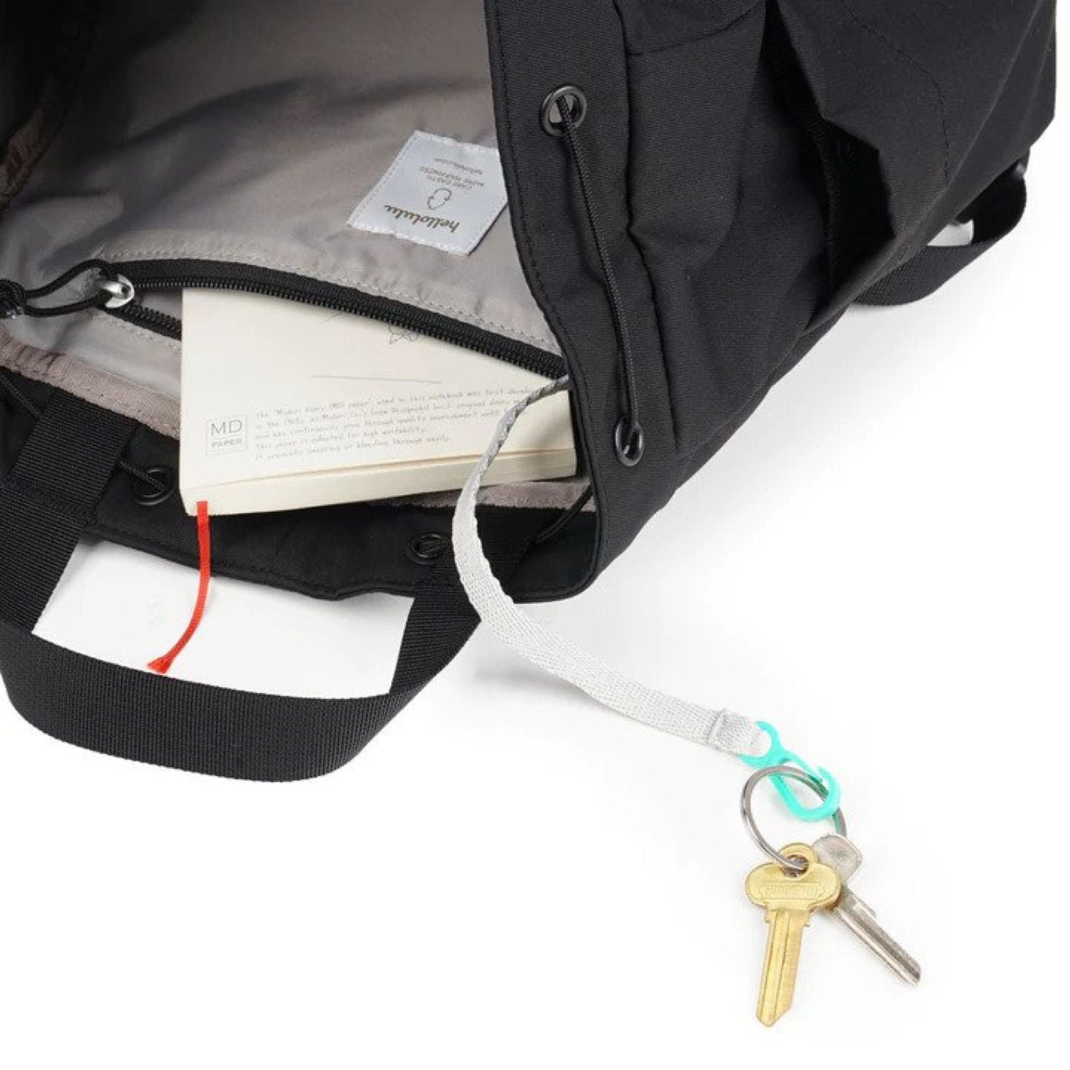 Hellolulu Emma Mini Everyday Totepack Recycled (Ultra Black)