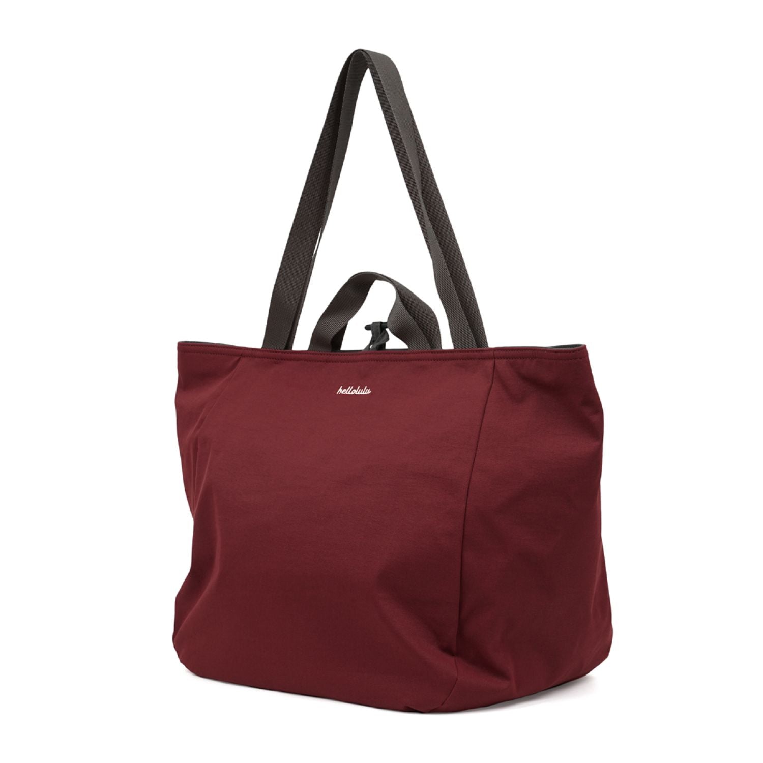 Hellolulu Jake Double Sided 2 Way Tote Recycled (Berry Wine/Glacier Gray)