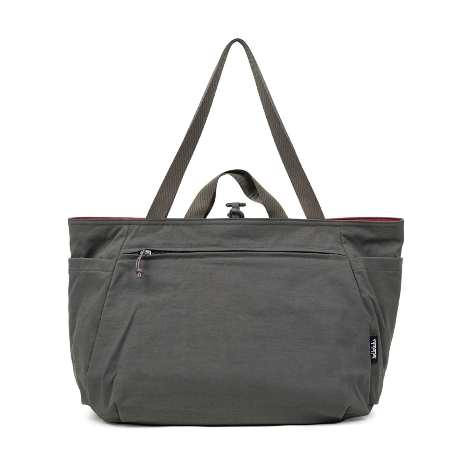 Hellolulu Jake Double Sided 2 Way Tote Recycled (Berry Wine/Glacier Gray)