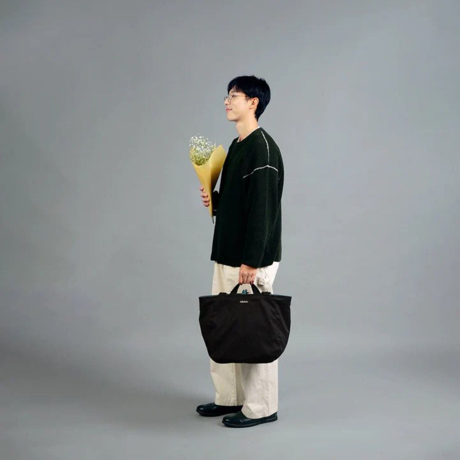 Hellolulu Jake Double Sided 2 Way Tote Recycled (Ultra Black/Shaded Spruce)