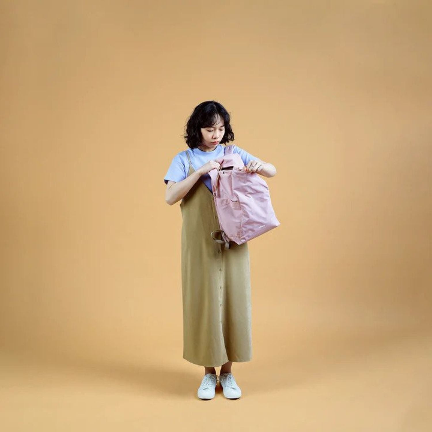 Hellolulu Jesse Day Pack M Recycled (Rose Cloud)