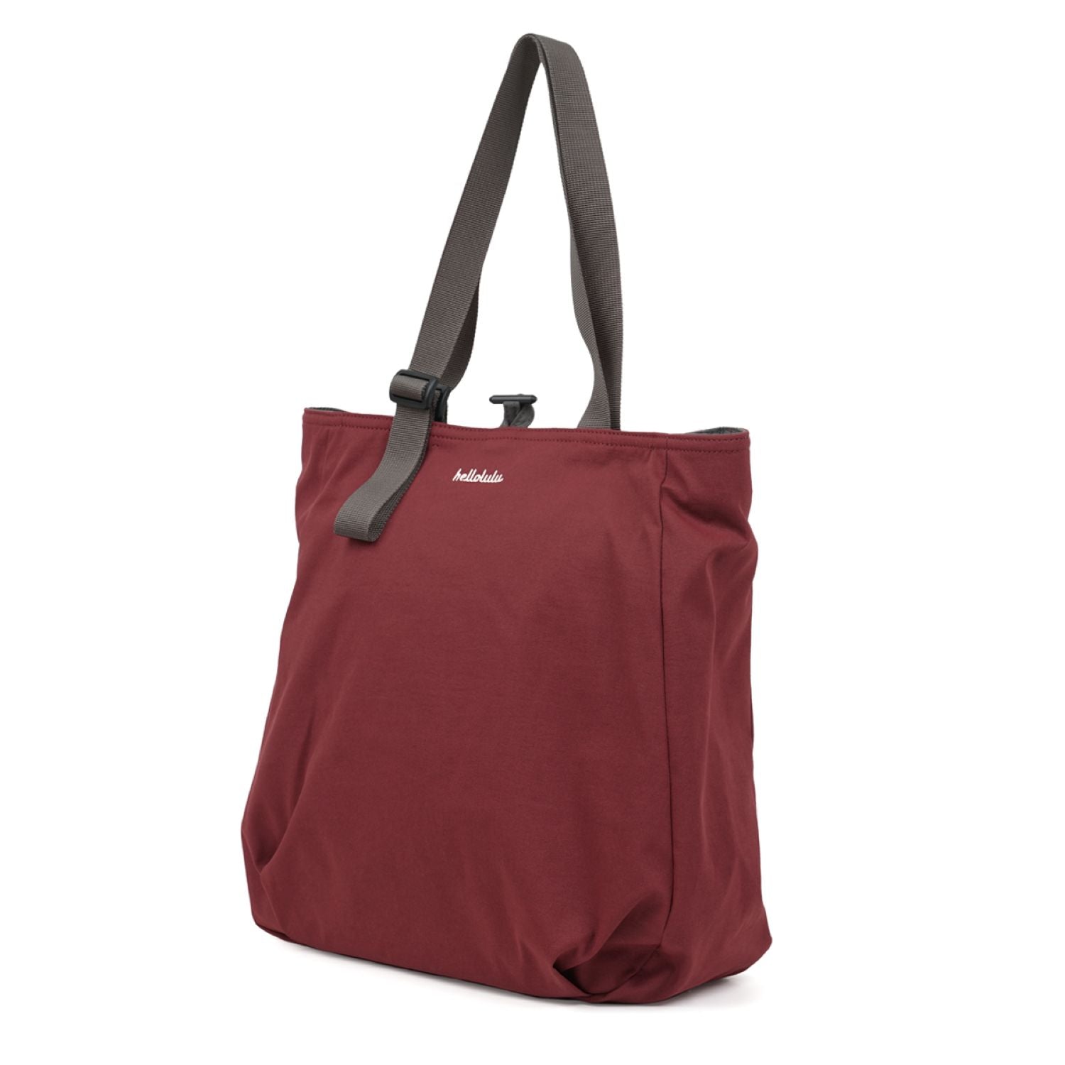 Hellolulu Jonna Double Sided Versatile Tote Recycled (Berry Wine/Glacier Gray)