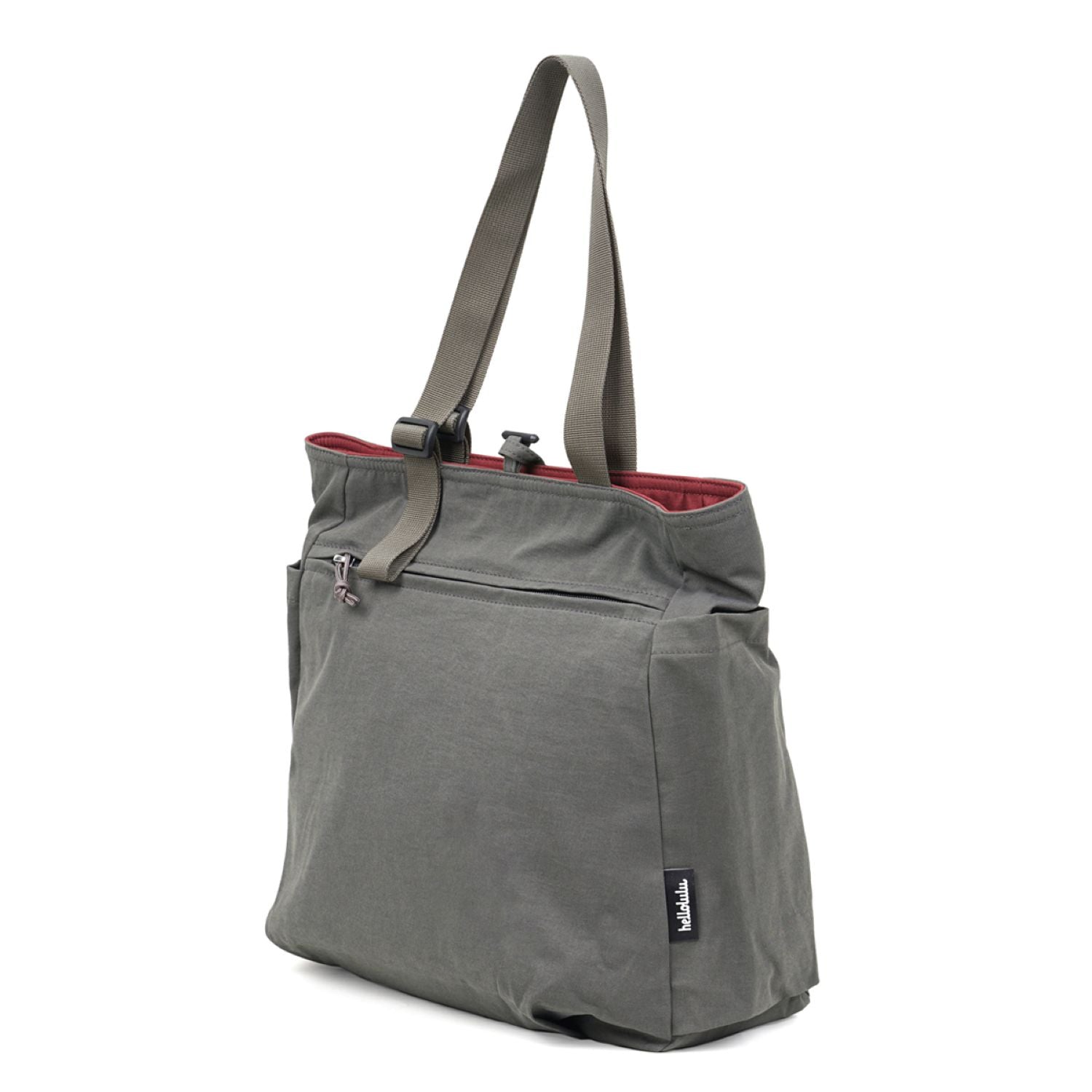 Hellolulu Jonna Double Sided Versatile Tote Recycled (Berry Wine/Glacier Gray)