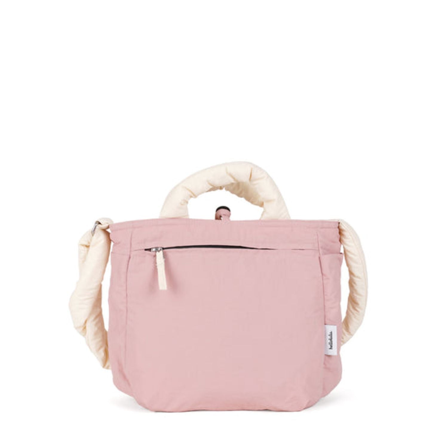 Hellolulu Kelis Double Sided 2-Way Shoulder Bag (Ivory White/Icing Pink)