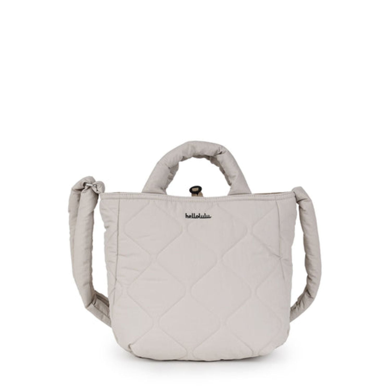 Hellolulu Kelis Double Sided 2-Way Shoulder Bag (Silver Birch/Pale Khaki)