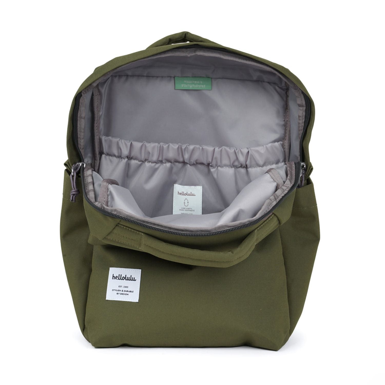 Hellolulu Mini Carter Backpack Recycled (Capulet Olive)