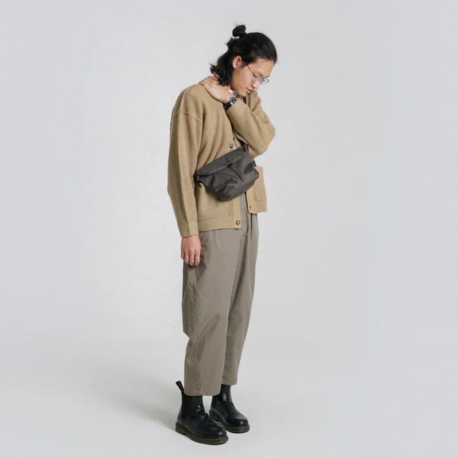 Hellolulu Mini Kasen Shoulder Bag Recycled (Flag Stone)