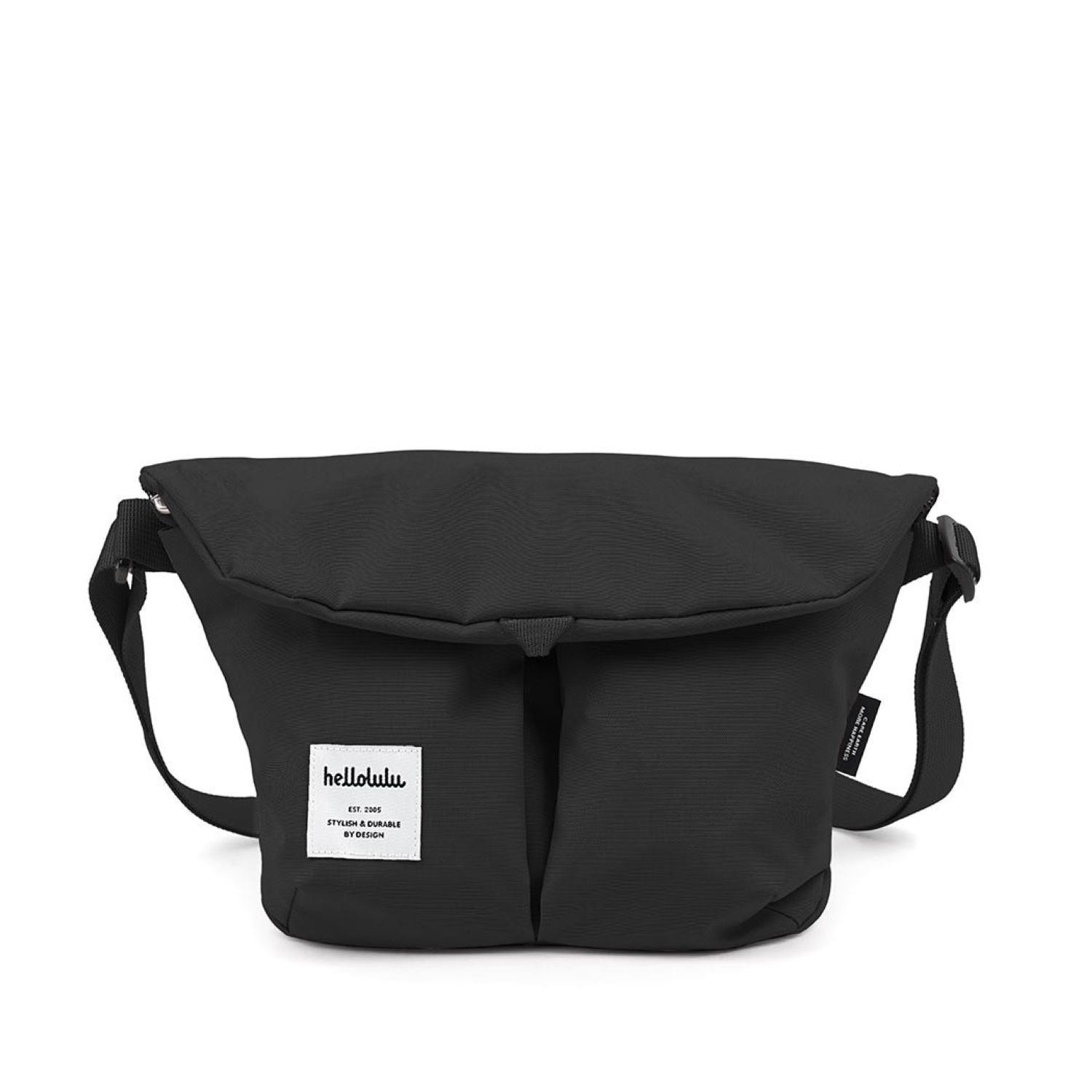 Hellolulu Mini Kasen Shoulder Bag Recycled (Flat Black)