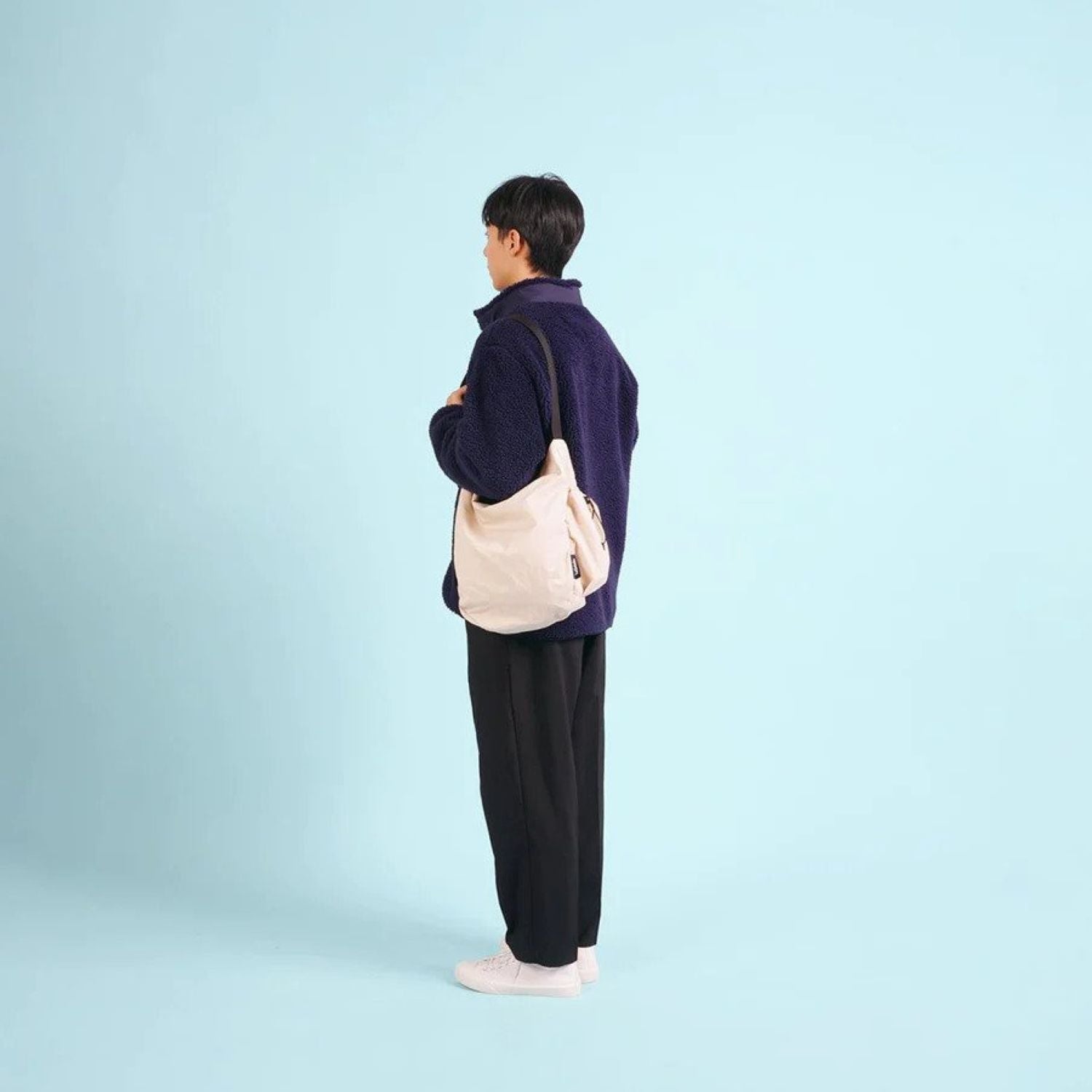 Hellolulu Rea Daily Duo Shoulder Bag (S) (Brush Beige)