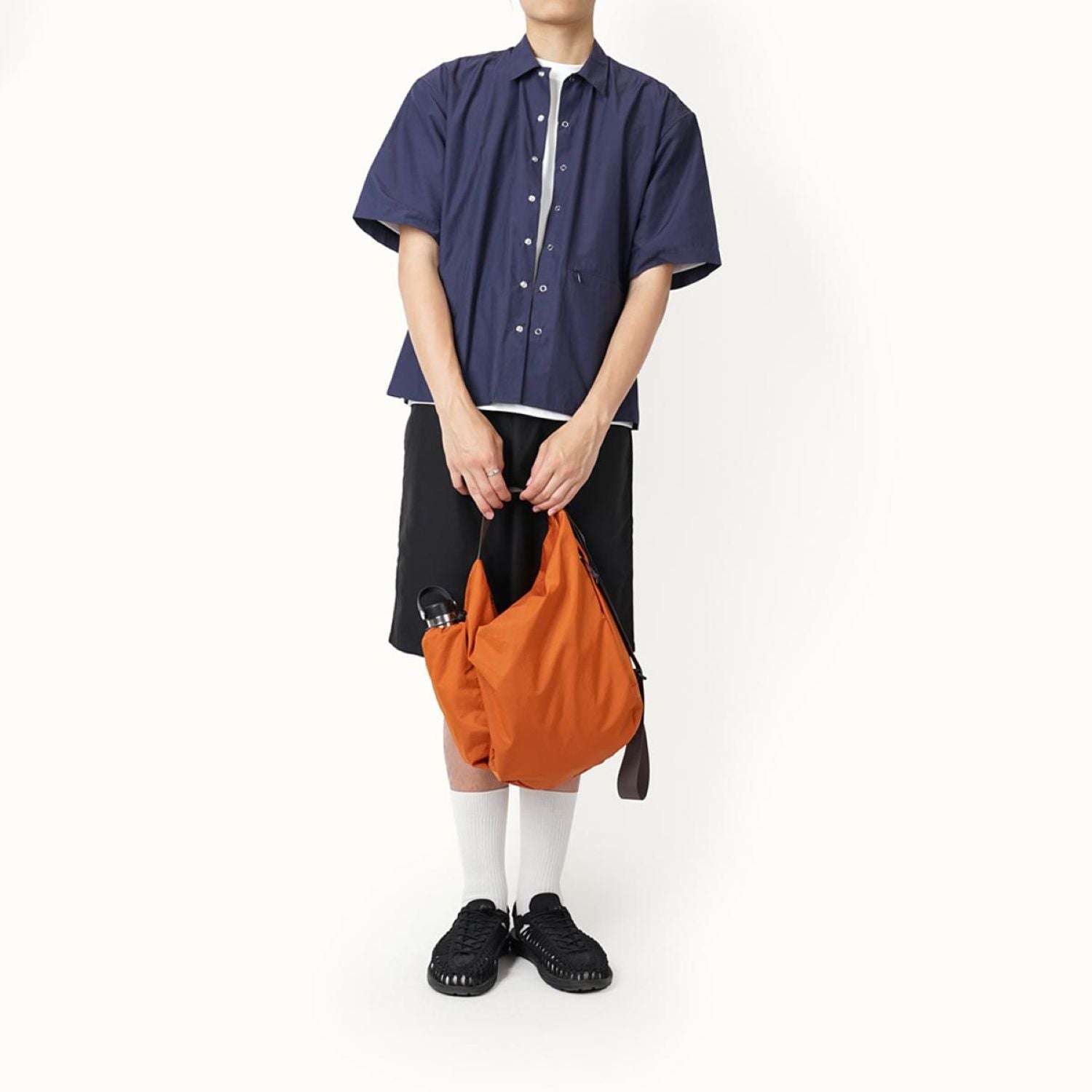 Hellolulu Rea Daily Duo Shoulder Bag S (Burnt Orange)