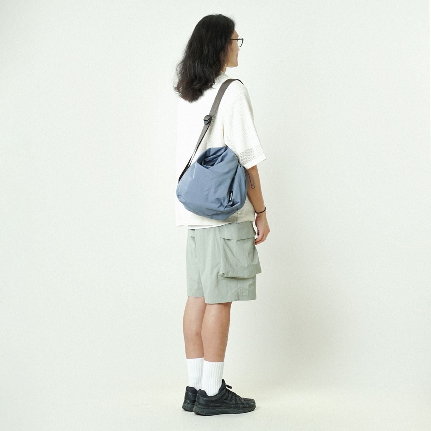 Hellolulu Reese Daily Duo Shoulder Bag (Azure Blue)