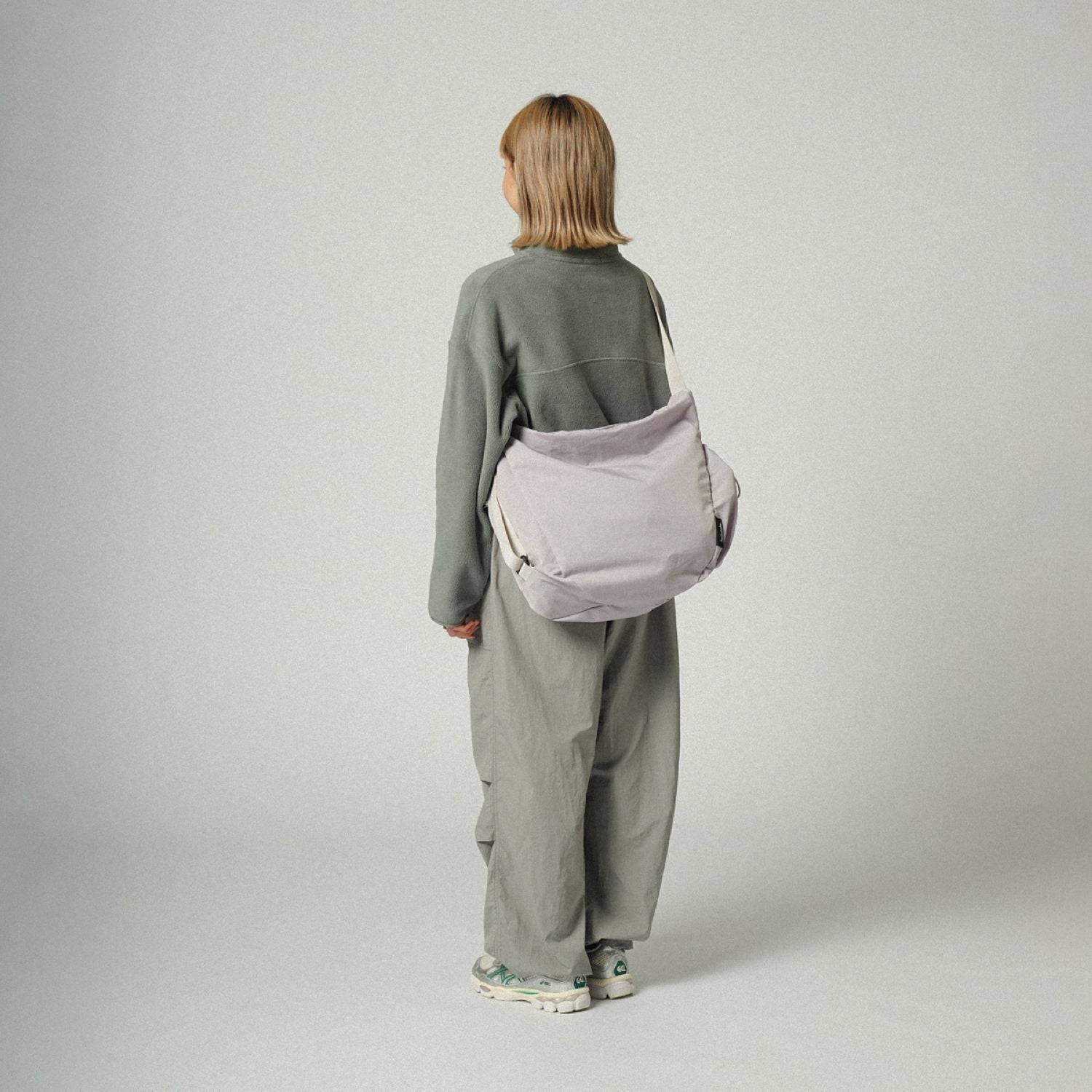 Hellolulu Reese Daily Duo Shoulder Bag (Light Purple)