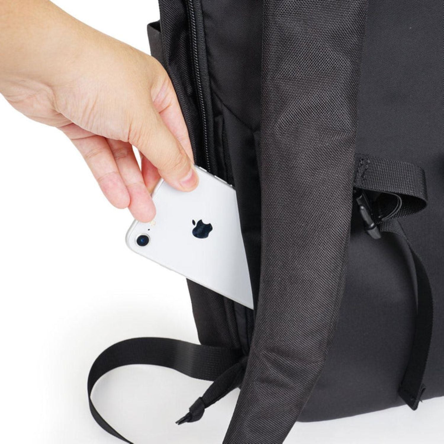 Hellolulu Simo All Day Backpack (Ebony Black)