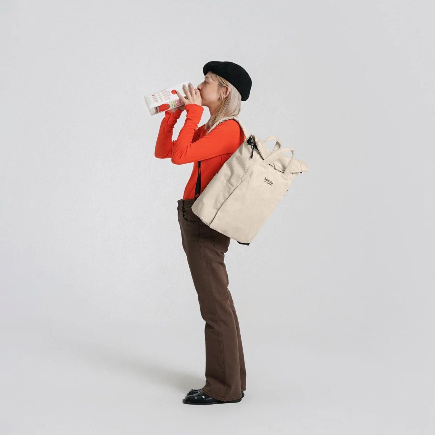 Hellolulu Tate Backpack Recycled (Milk)
