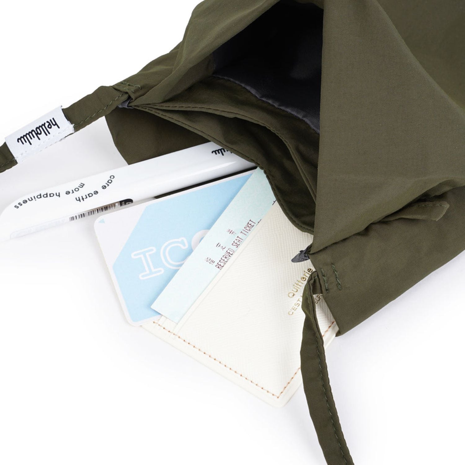 Hellolulu Tom Easy Purse (Kale)