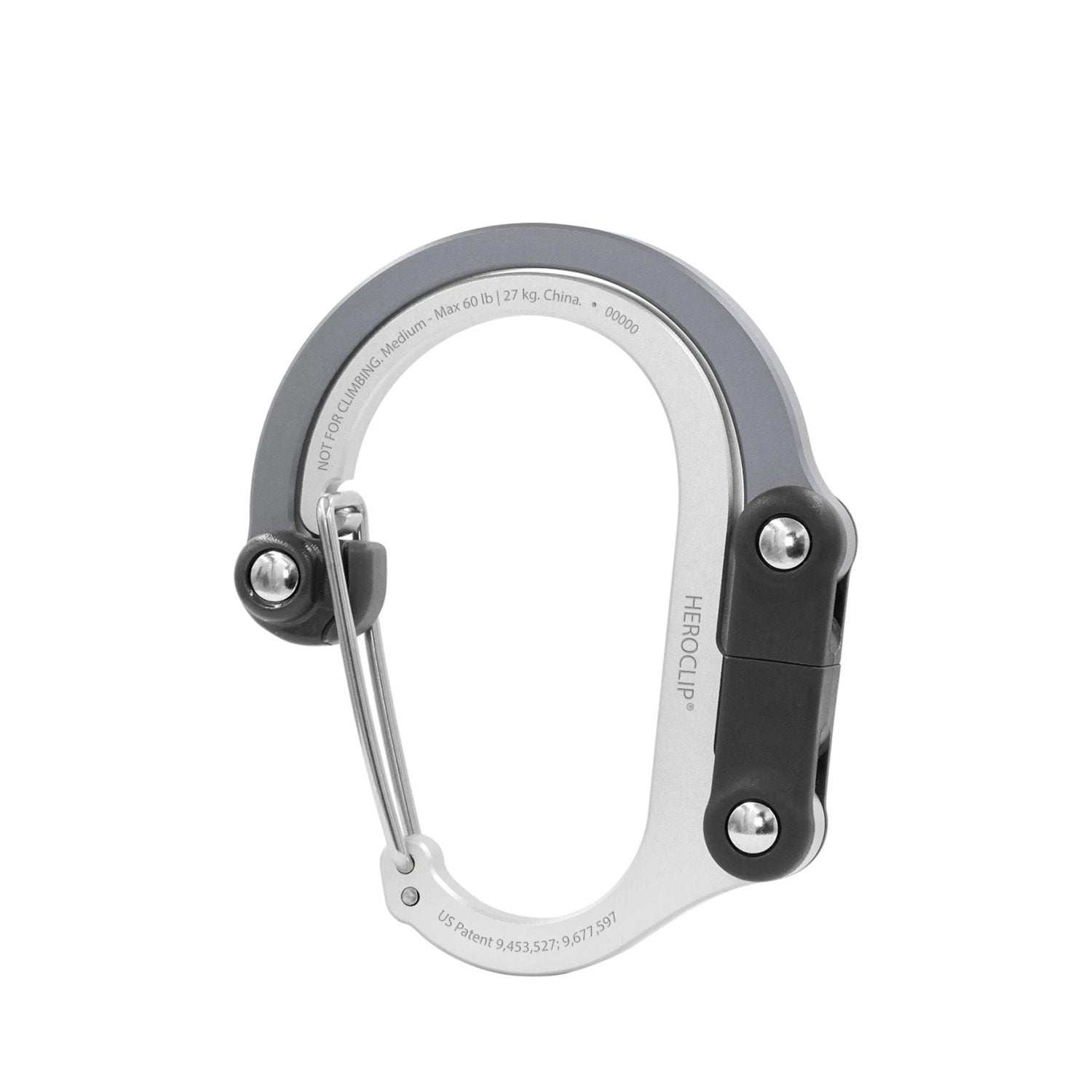 Heroclip Carabiner Medium - Shade Of Gray