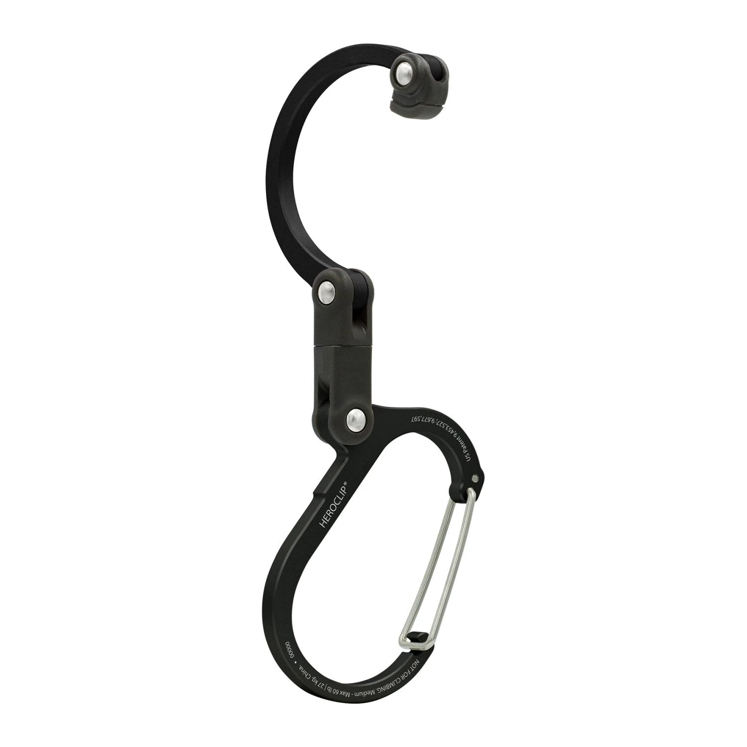 Heroclip Carabiner Medium - Stealth Black