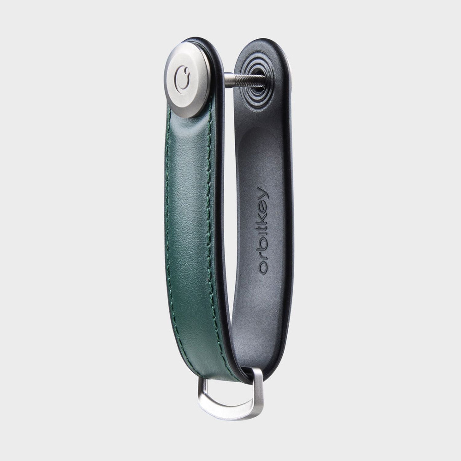 Orbitkey Hybrid Leather Key Organiser (Pine Green)