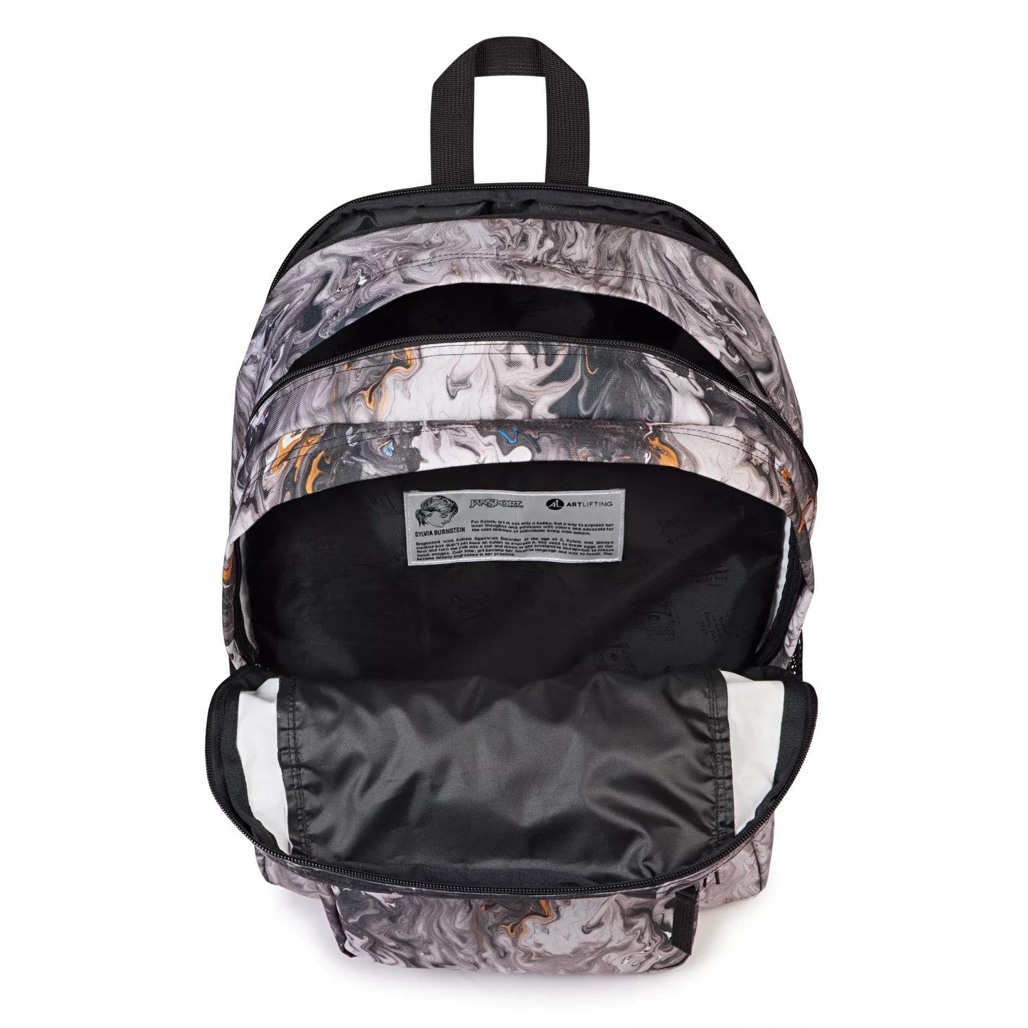 Jansport Big Student Backpack Sylvia Burnstein - Endless Abyss