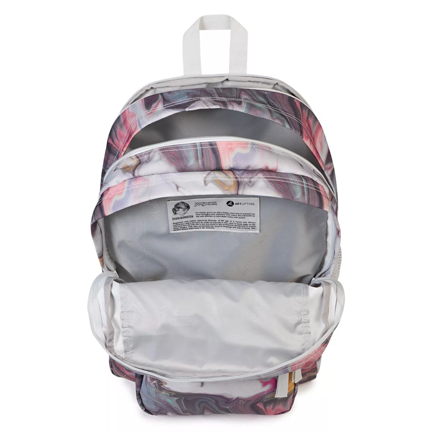 Jansport Big Student Backpack Sylvia Burnstein - Renassaince