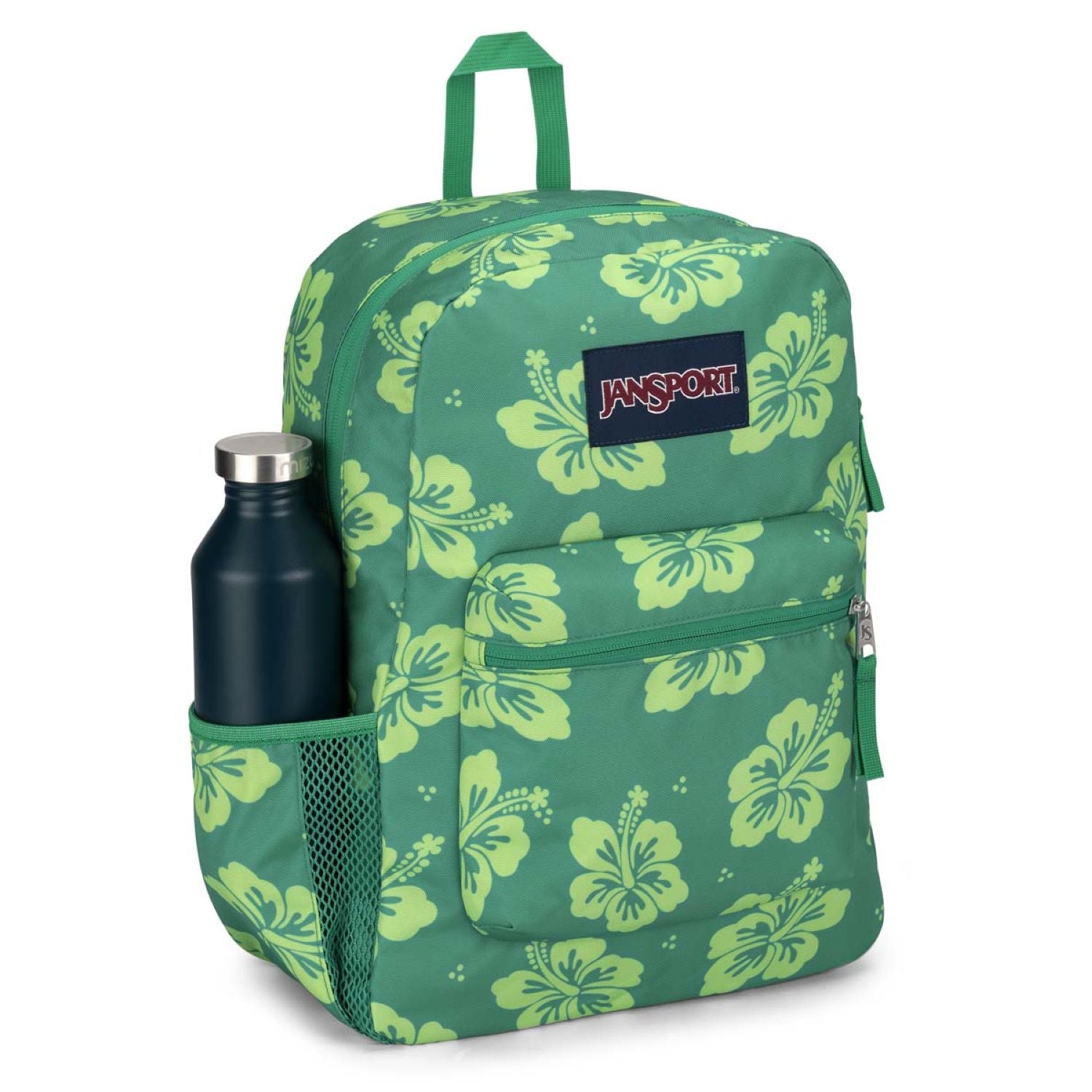 Jansport Cross Town Backpack - Luau Life Green