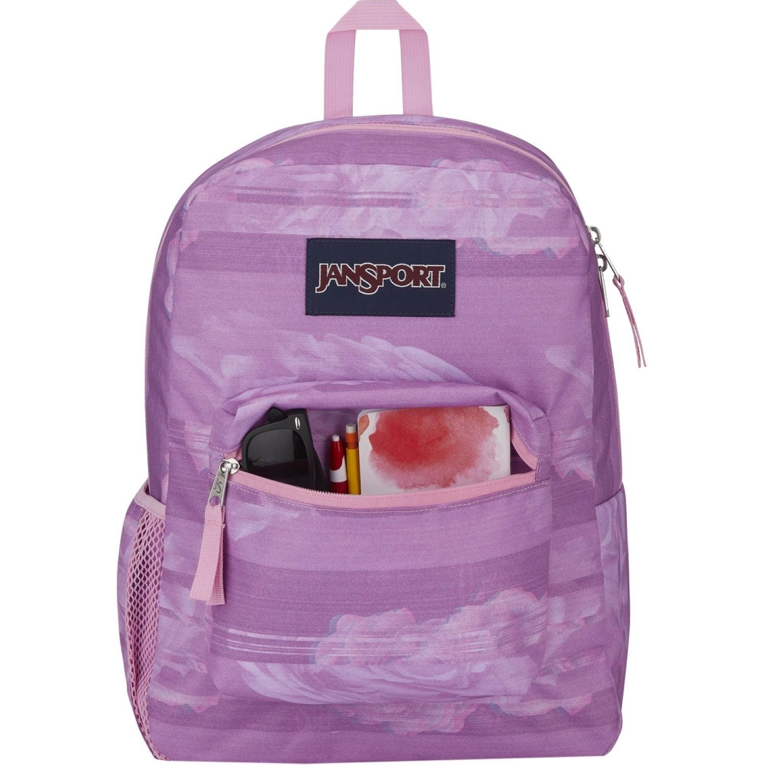 Jansport Cross Town Backpack - Static Rose