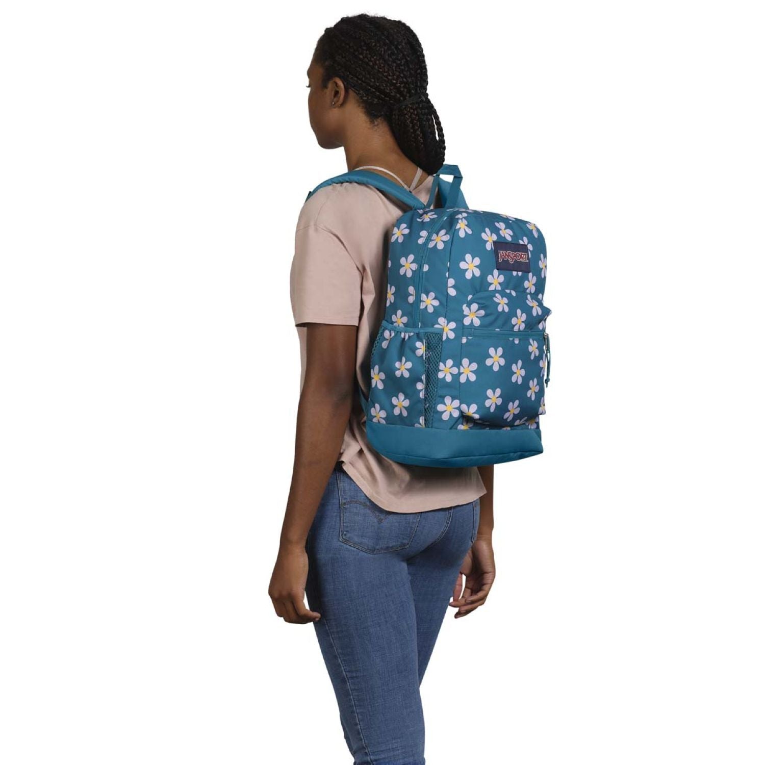 Jansport Cross Town Plus Backpack - Precious Petals