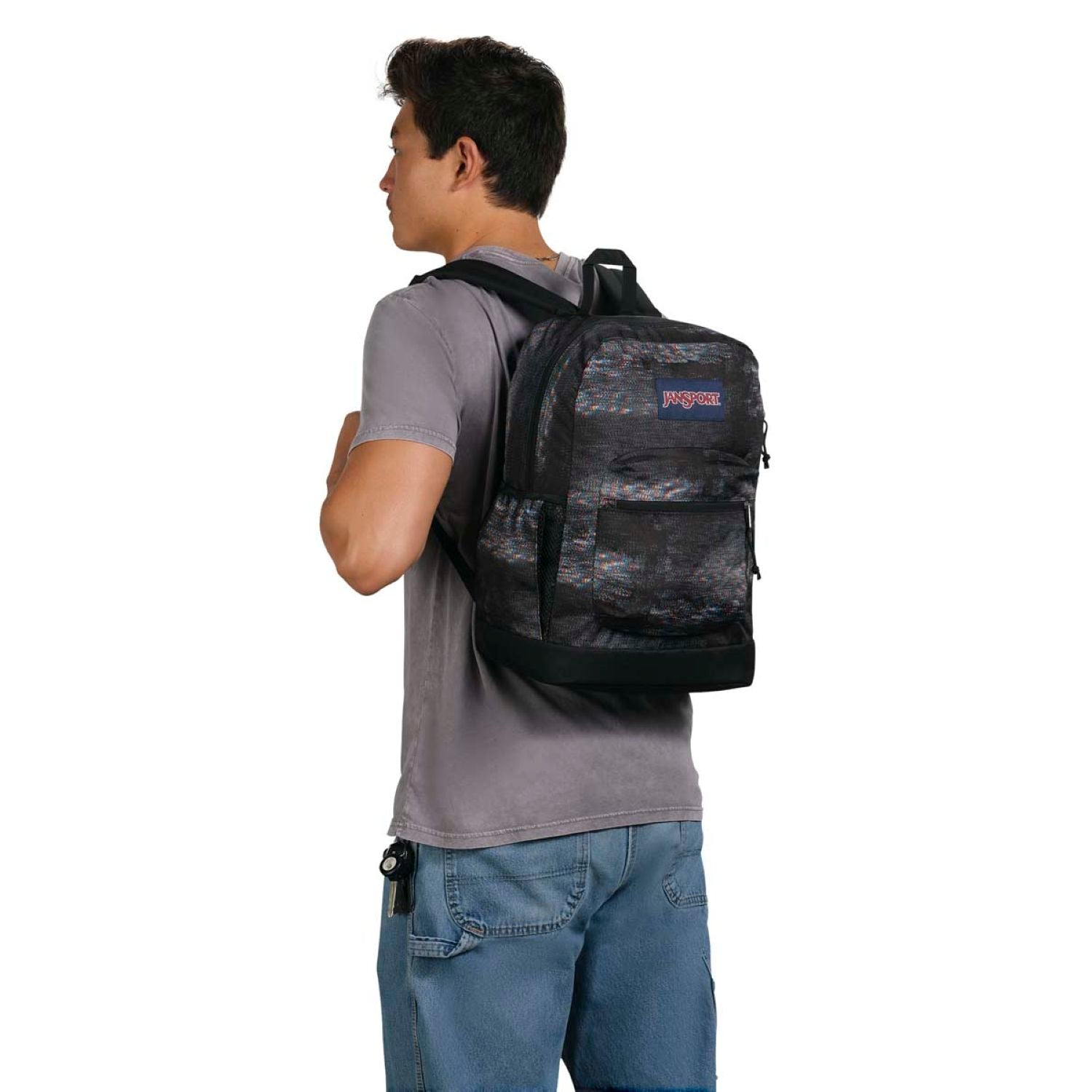 Jansport Cross Town Plus Backpack - Screen Static