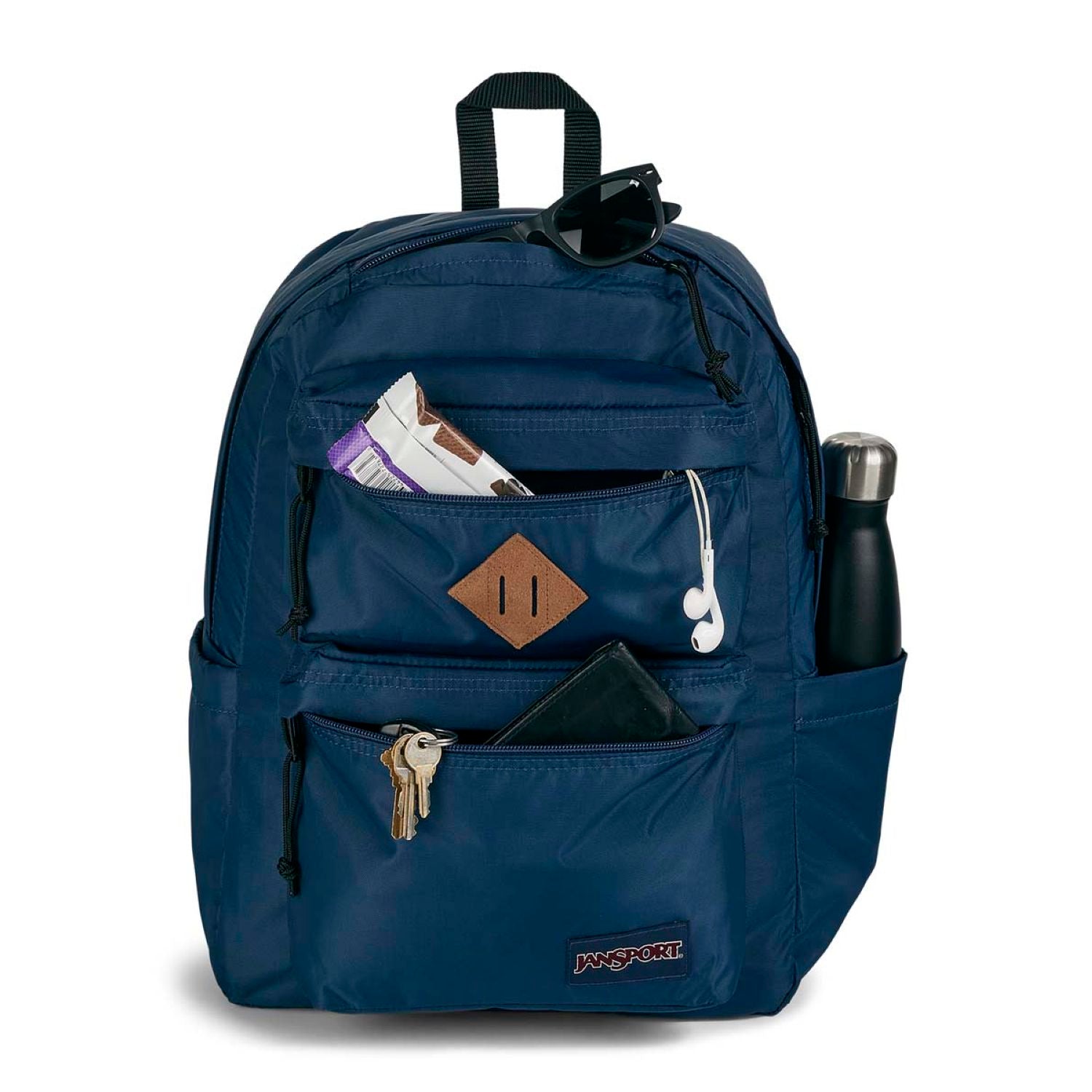 Jansport Double Break Backpack - Navy