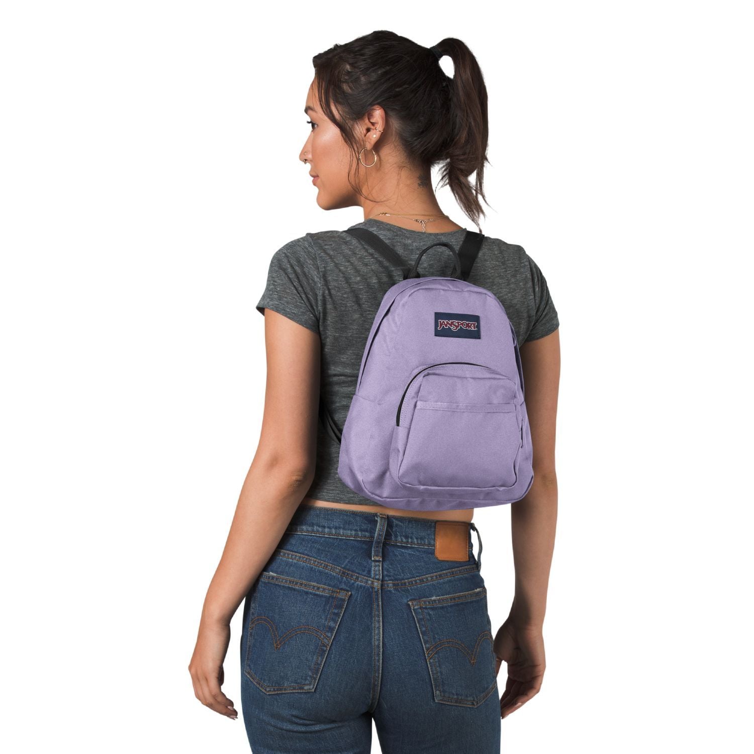 Jansport Half Pint Mini Backpack - Pastel Lilac