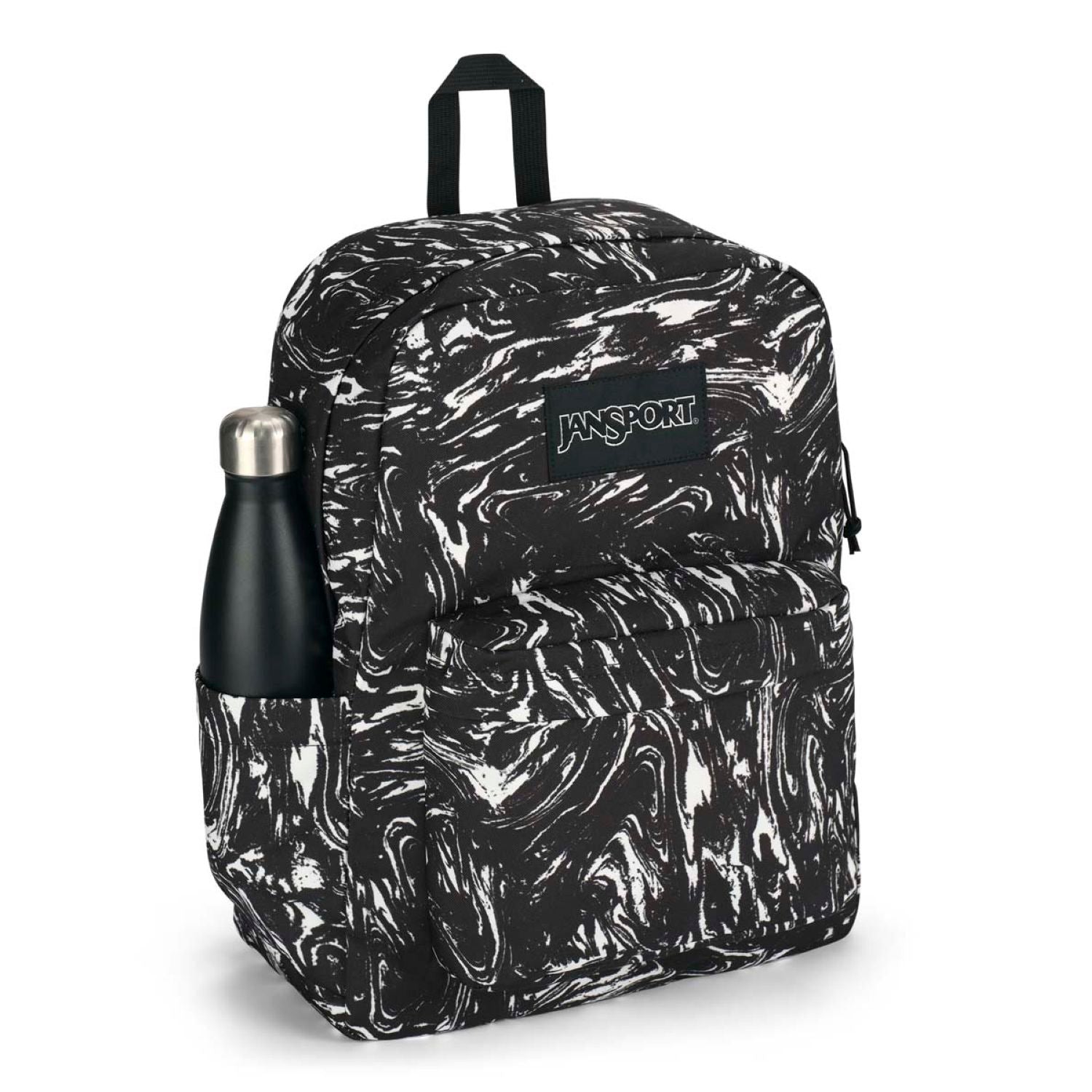 Jansport Superbreak Backpack - Marbled Motion Black