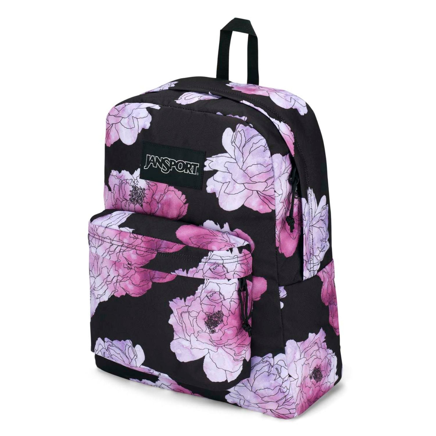 Jansport Superbreak Plus Backpack - Floral Outlines