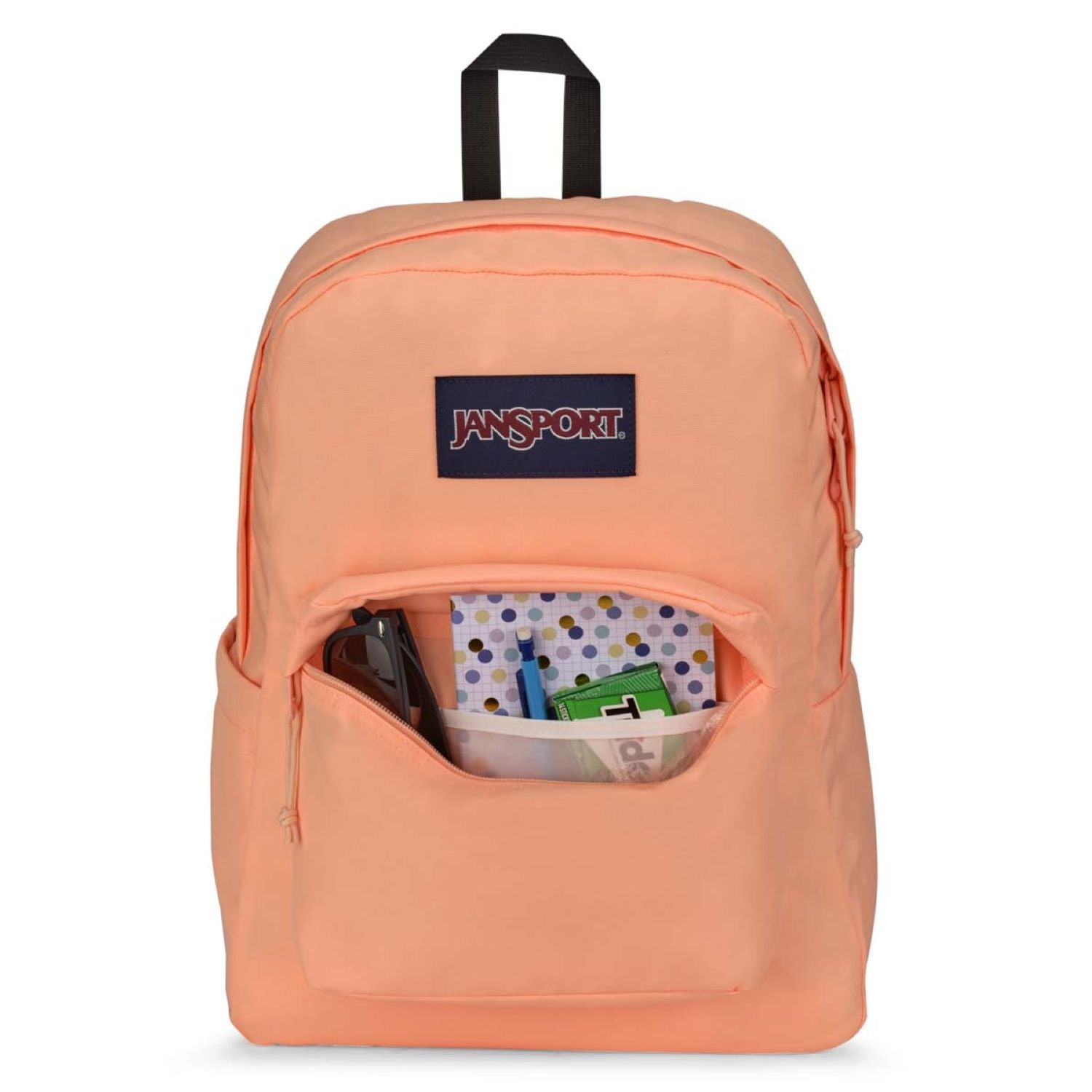 Jansport Superbreak Plus Backpack - Peach Neon