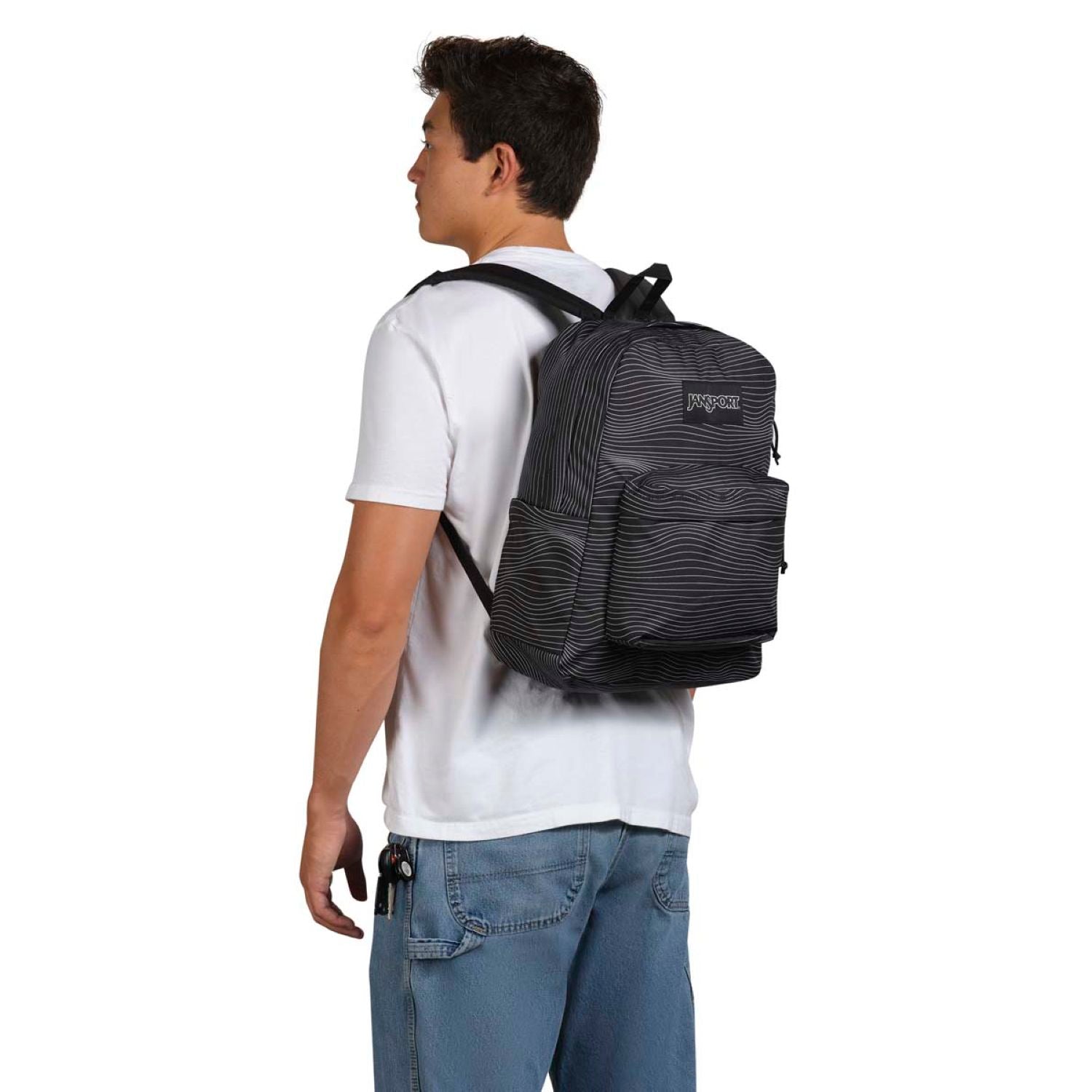Jansport Superbreak Plus Backpack - Screen Waves