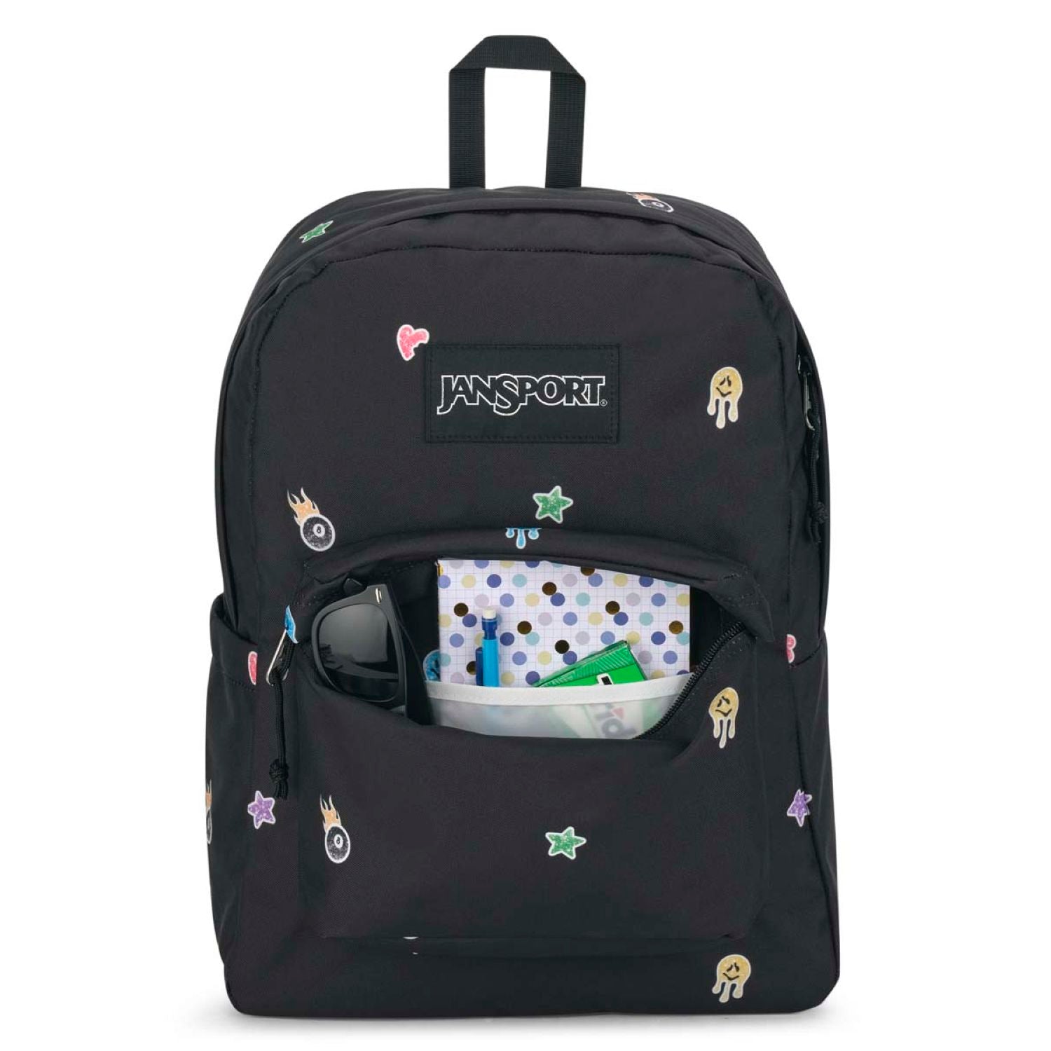 Jansport Superbreak Plus Backpack - Silly Stickers