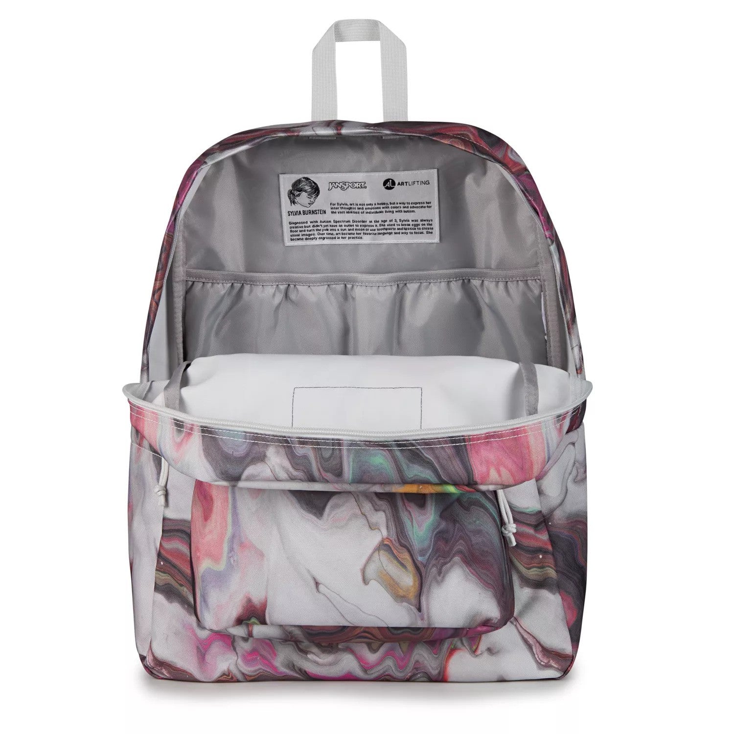Jansport Superbreak Plus Backpack Sylvia Burnstein - Renassaince