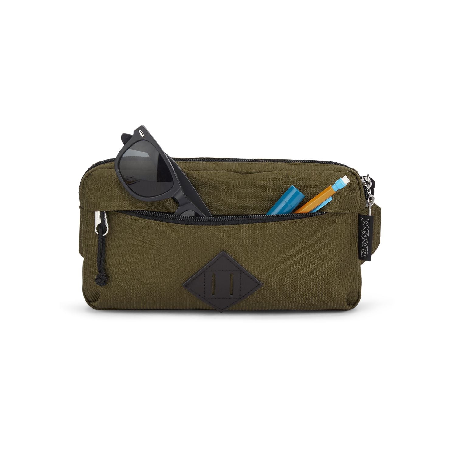 Jansport Waisted Fanny Pack - Cord Weave Army Green