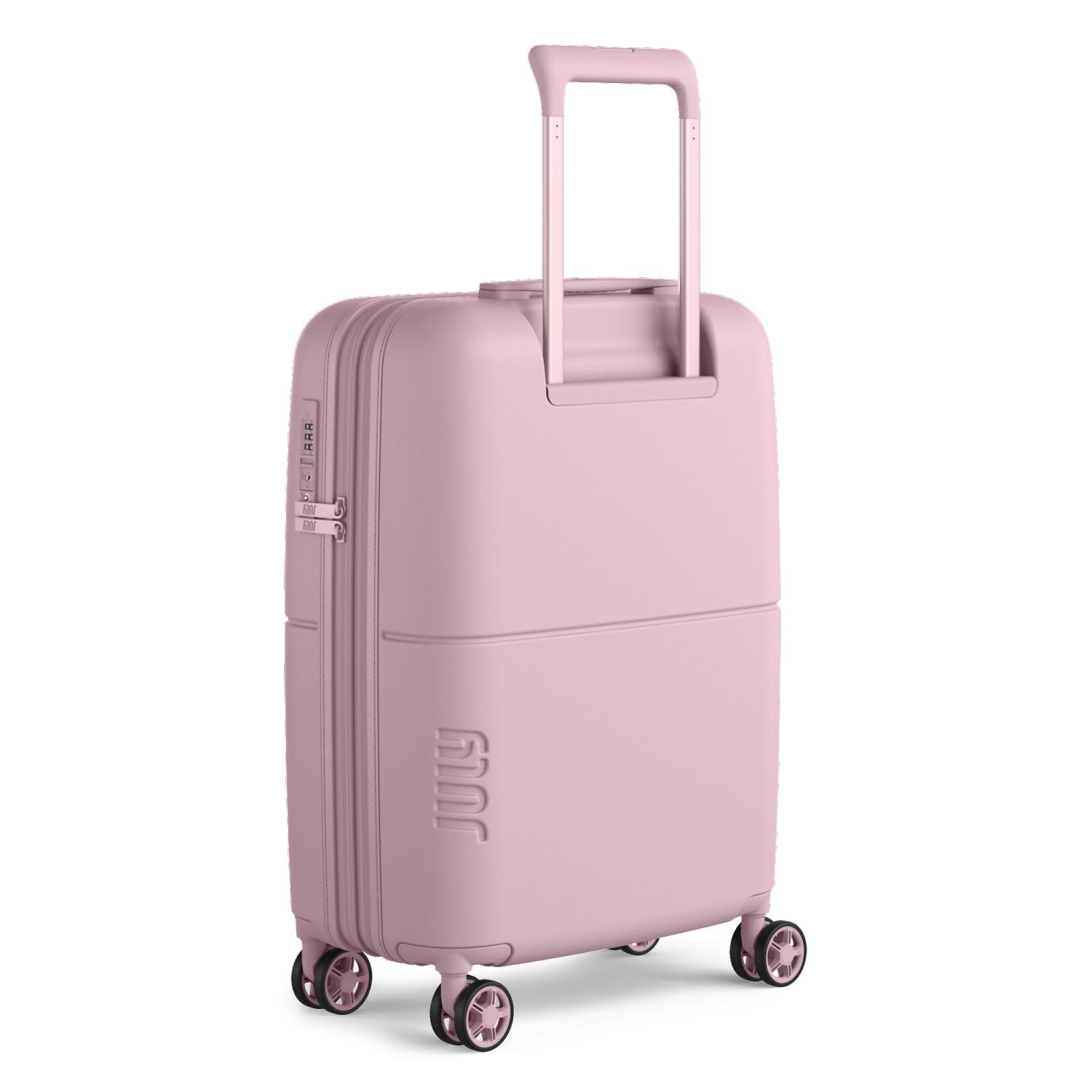 July Carry On Light Expandable Polycarbonate 21" Luggage - Blush Pink