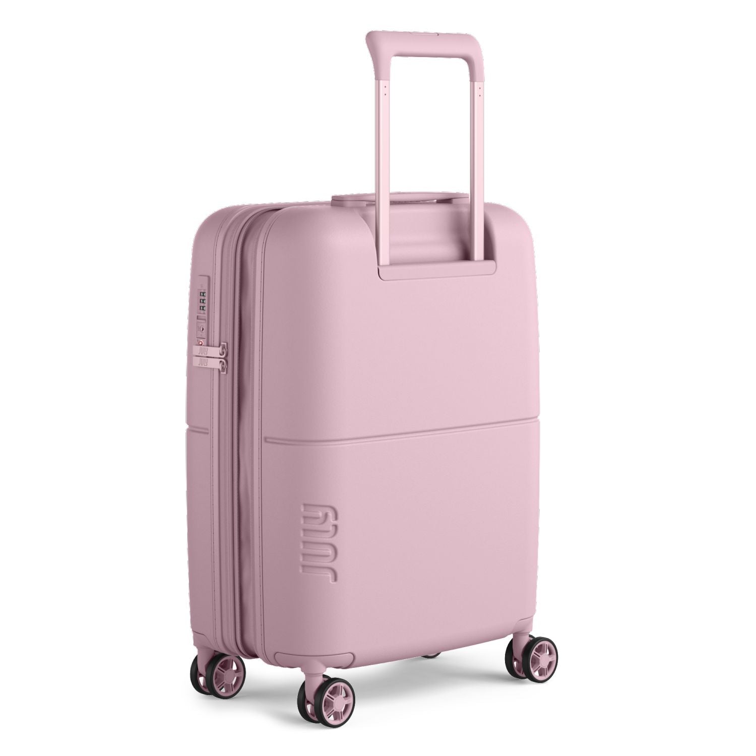 July Carry On Light Expandable Polycarbonate 21" Luggage - Blush Pink