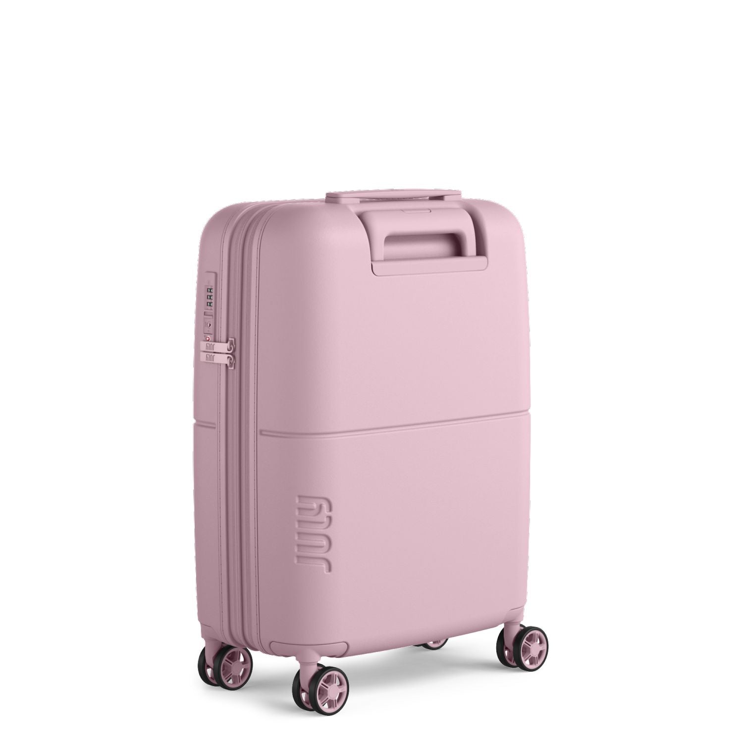 July Carry On Light Expandable Polycarbonate 21" Luggage - Blush Pink