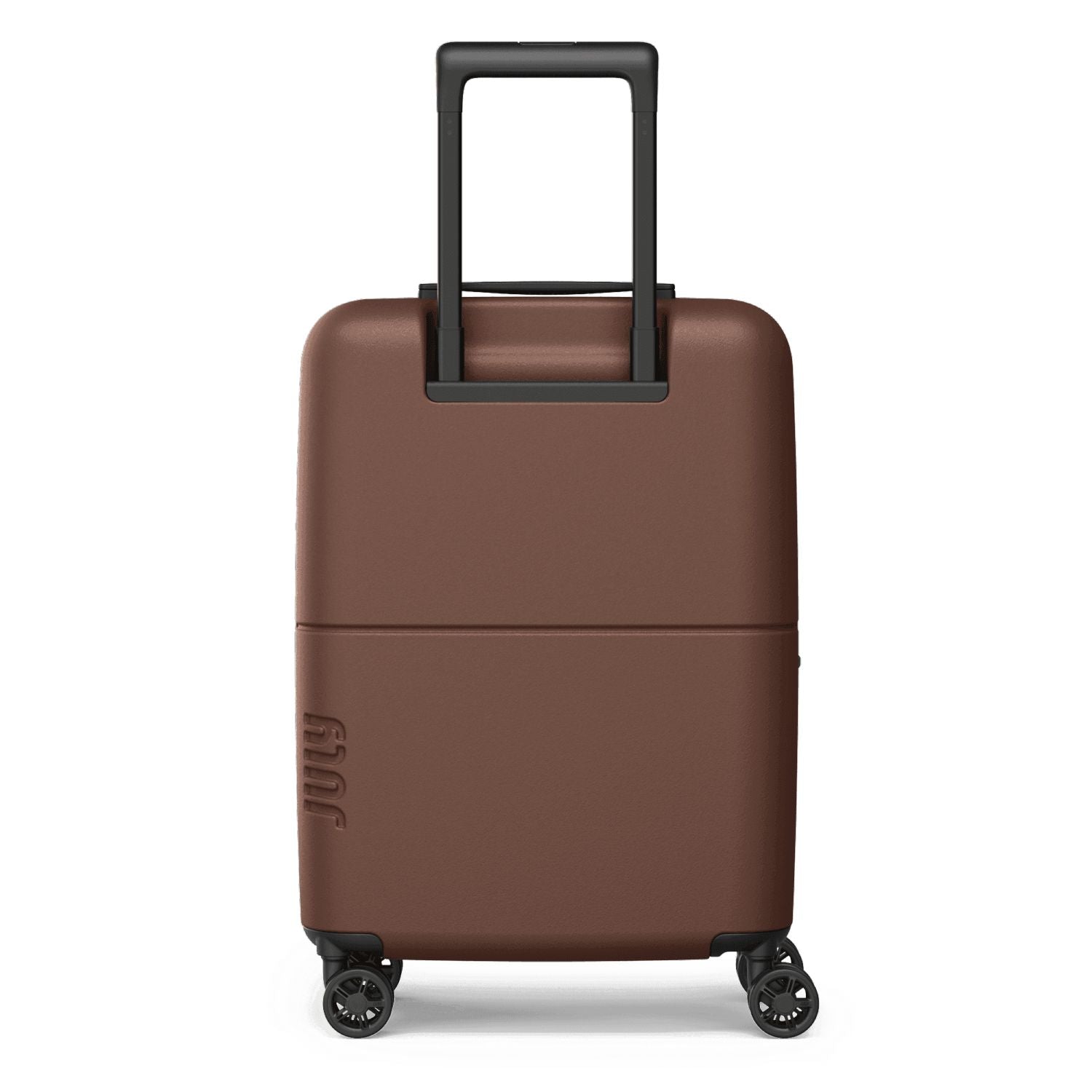 July Carry On Light Expandable Polycarbonate 21" Luggage - Dark Brown