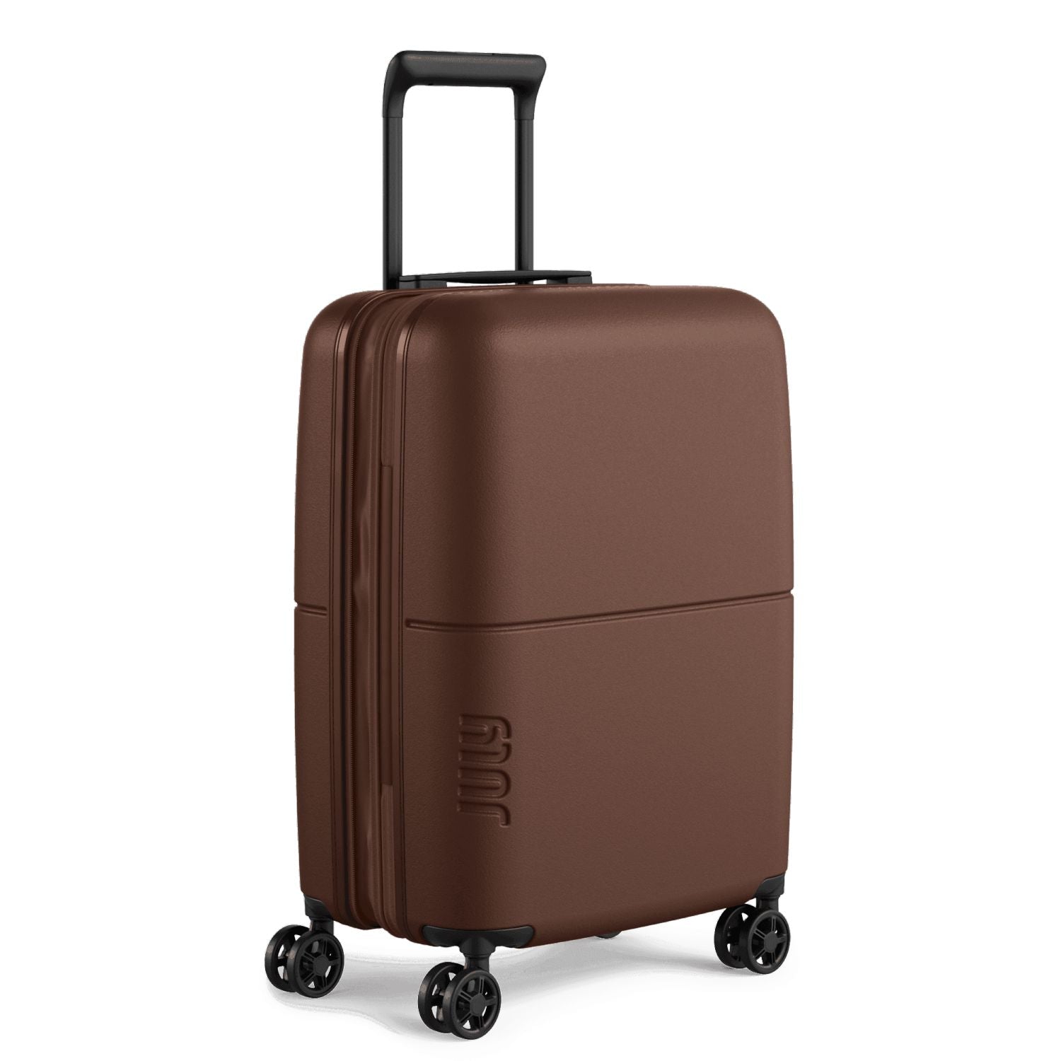 July Carry On Light Expandable Polycarbonate 21" Luggage - Dark Brown