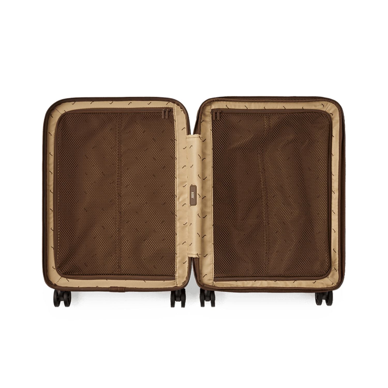 July Carry On Light Polycarbonate 21" Luggage - Dark Brown