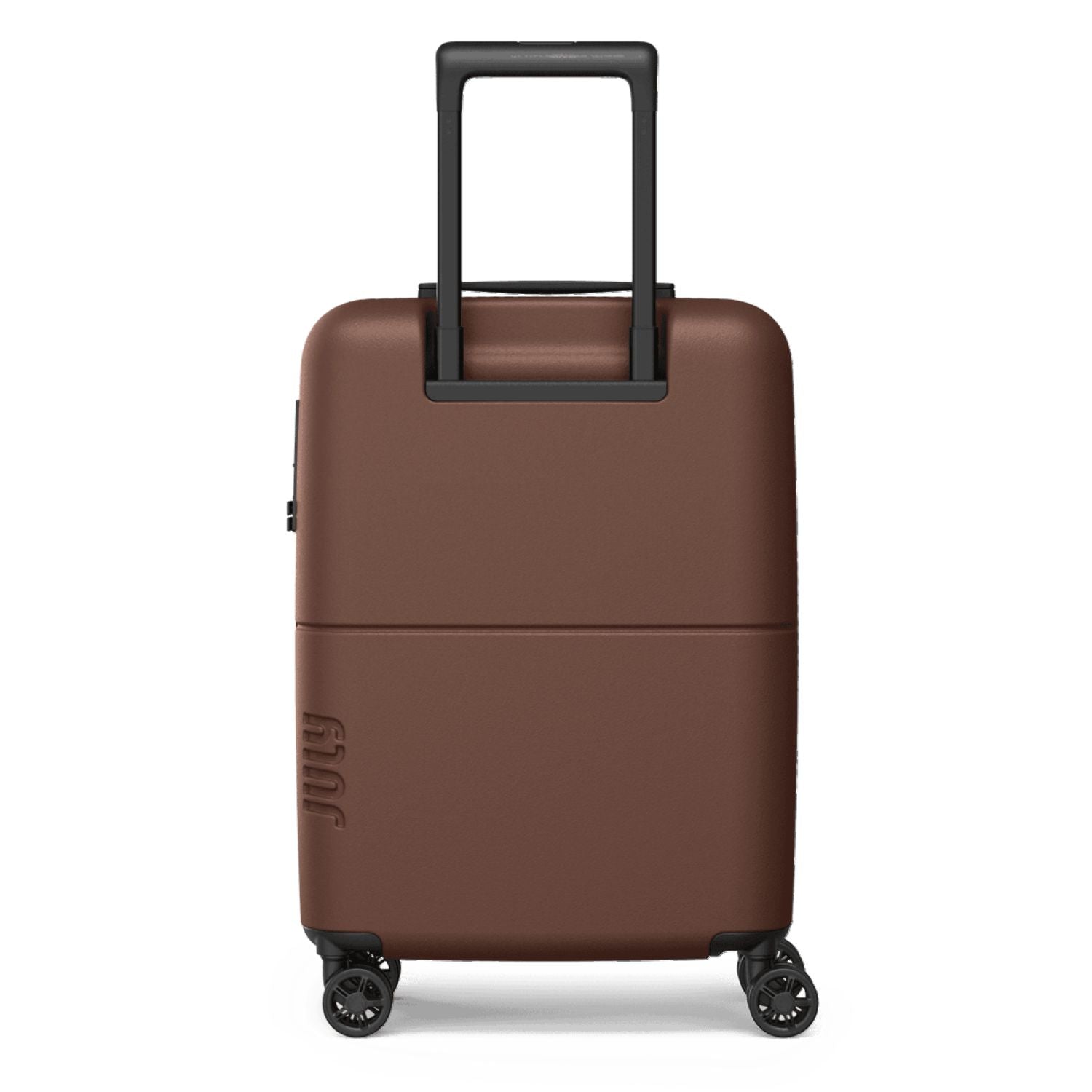 July Carry On Light Polycarbonate 21" Luggage - Dark Brown